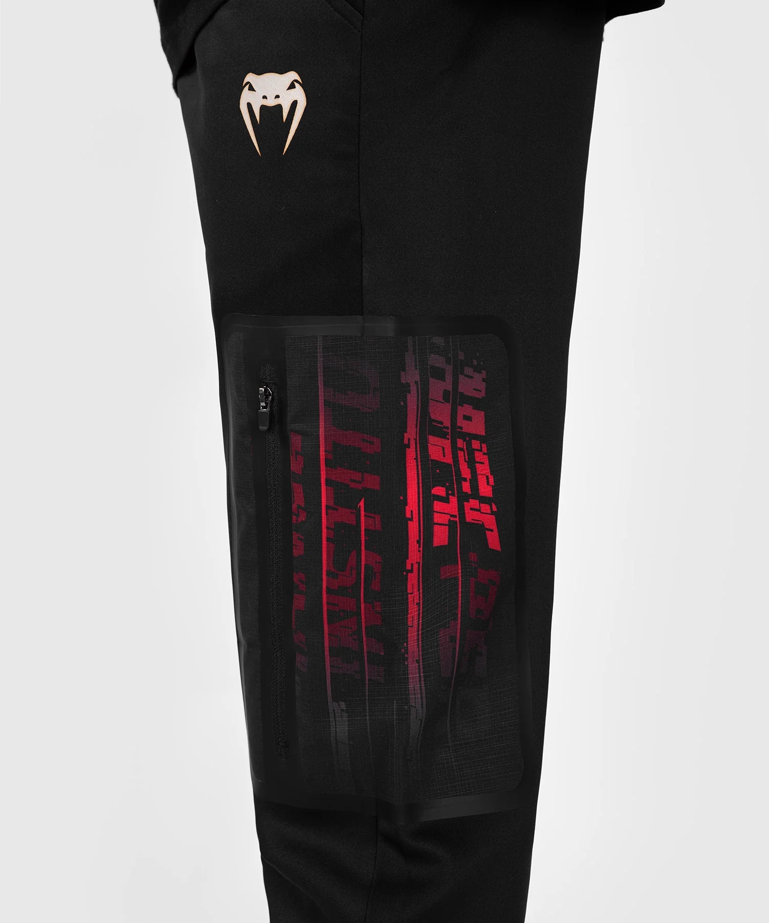 Pantalon de jogging UFC Venum Performance Institute 2.0 - Noir/Rouge - Image 5