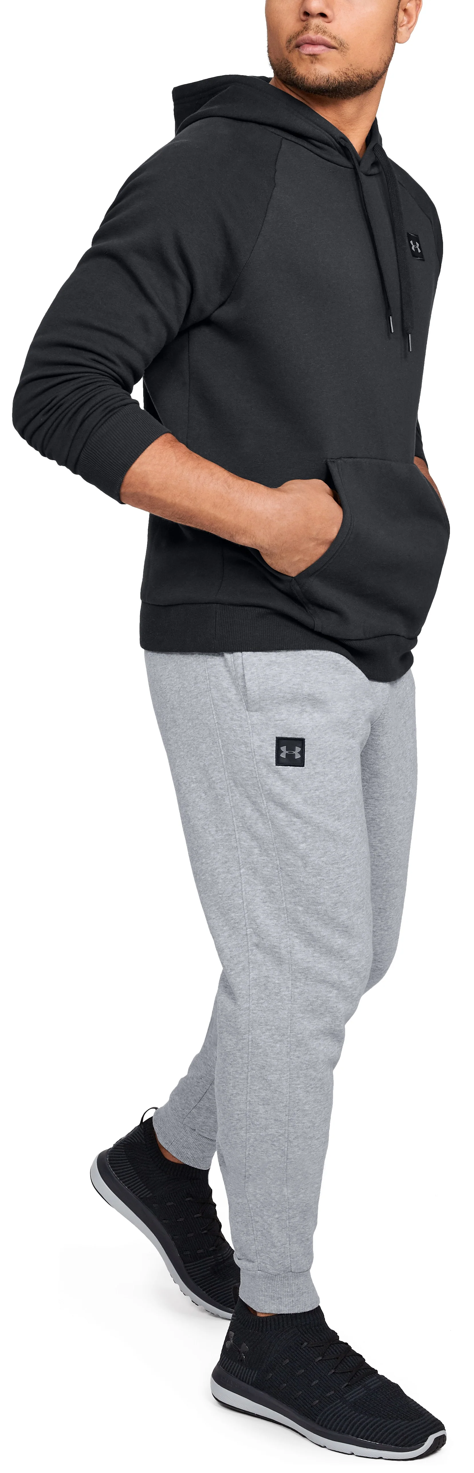 Pantalon de Jogging Under Armour Rival Fleece - Gris - Image 3
