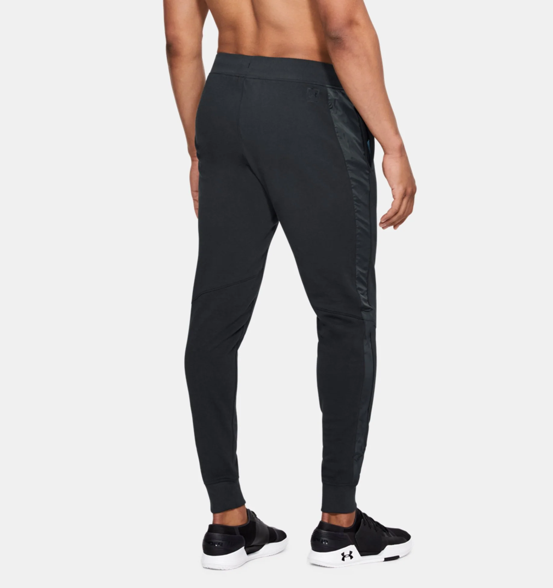 Pantalon de jogging Under Armour Threadborne™ Terry - Noir - Image 3