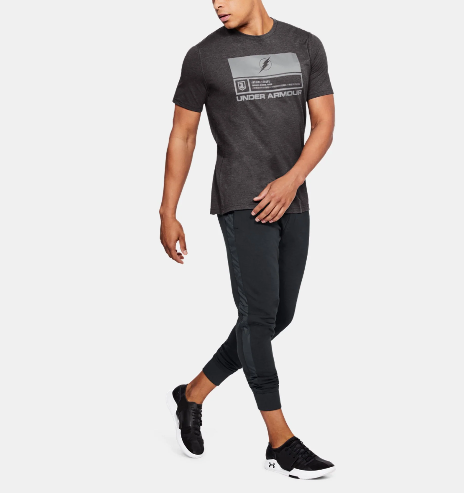 Pantalon de jogging Under Armour Threadborne™ Terry - Noir - Image 4