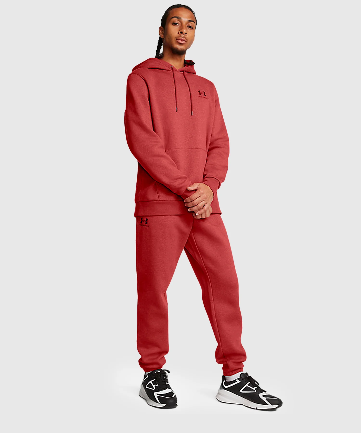 Pantalon De Jogging Under Armourua Icon Fleece - Orange - Image 3