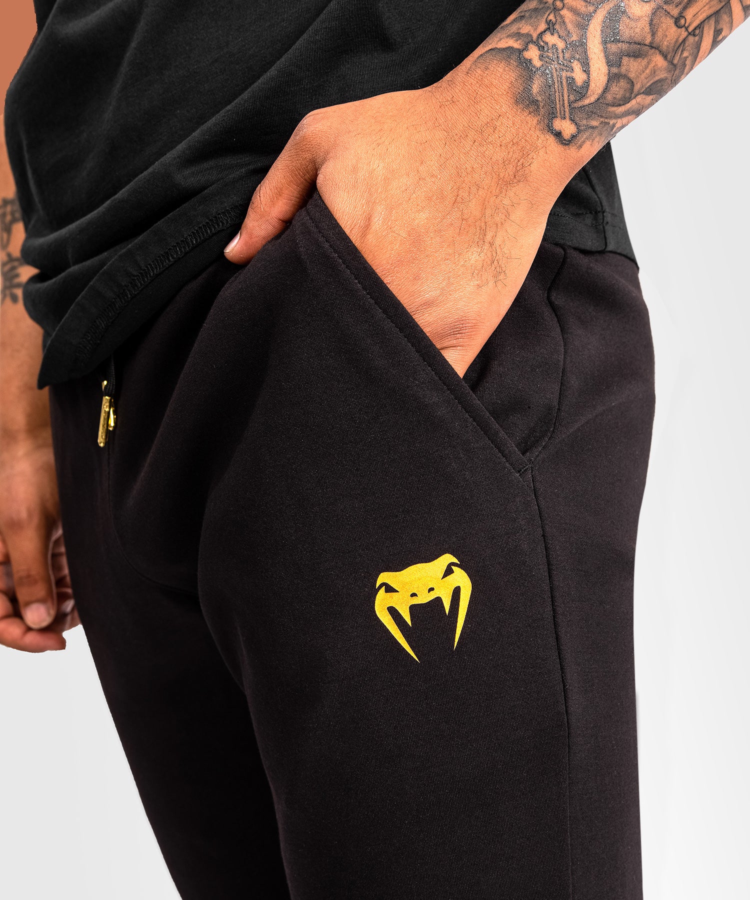 Pantalon de Jogging Venum Arena - Noir/Or - Image 4