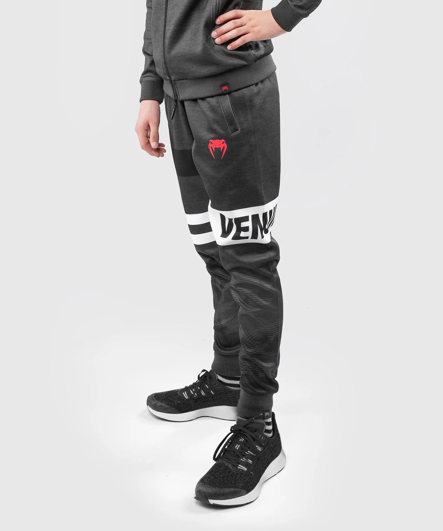 Pantalon de jogging Venum Bandit - pour enfants - Noir/Gris - Image 2