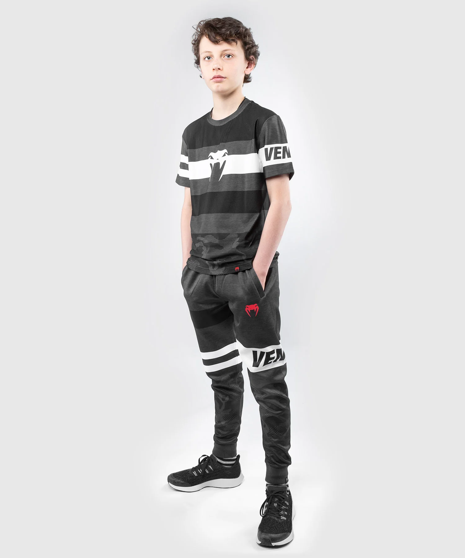 Pantalon de jogging Venum Bandit - pour enfants - Noir/Gris - Image 5