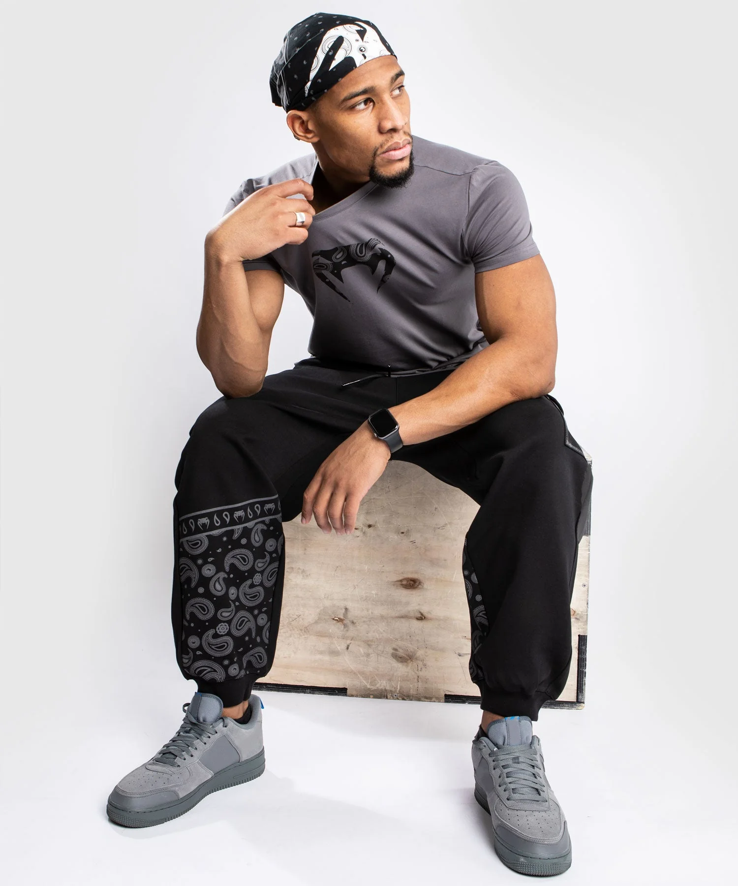 Pantalon de jogging Venum Cali 34 - Oversize - Noir - Image 2