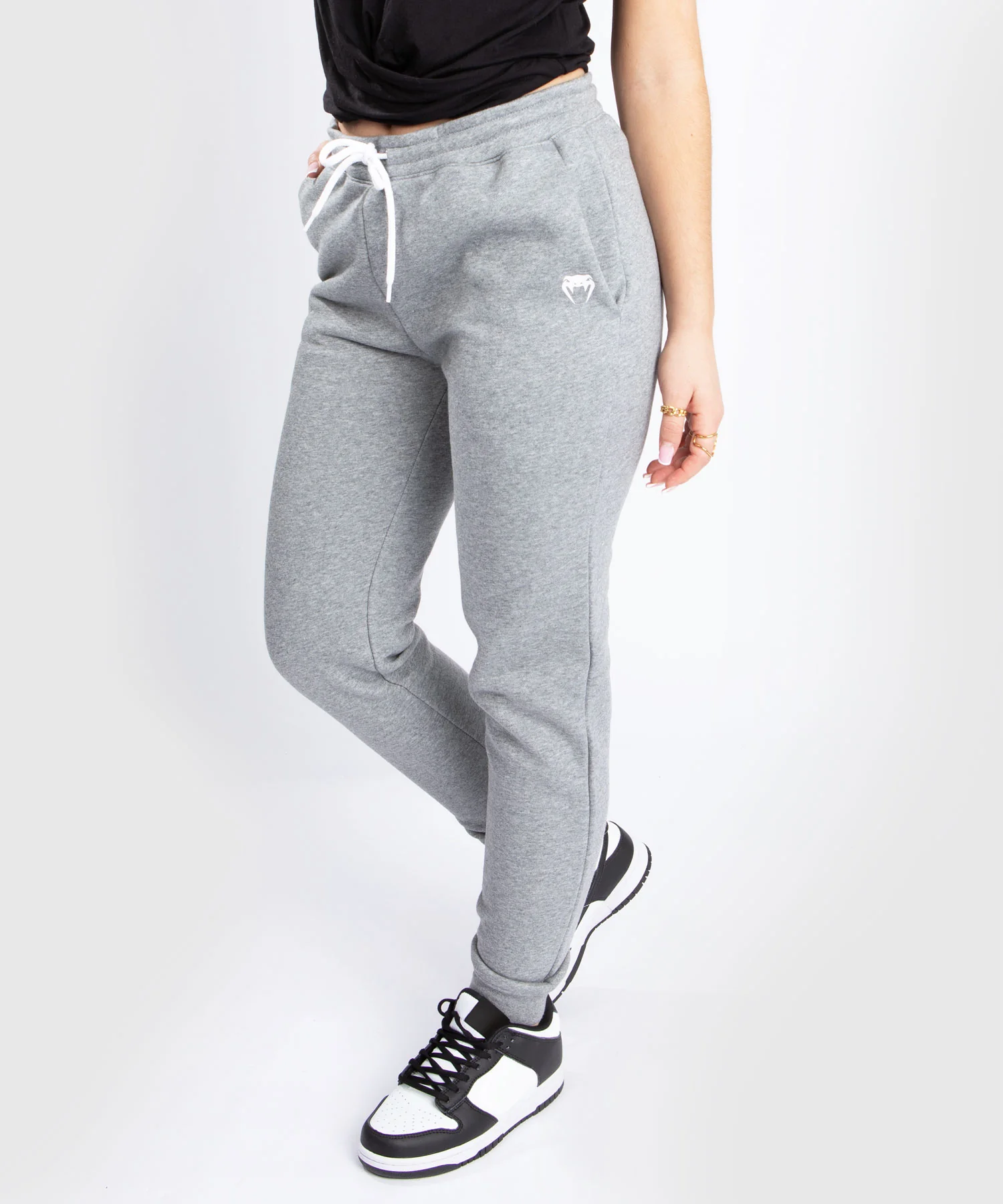 Pantalon de Jogging Venum Classic - Pour Femmes - Gris Chiné Clair - Image 2