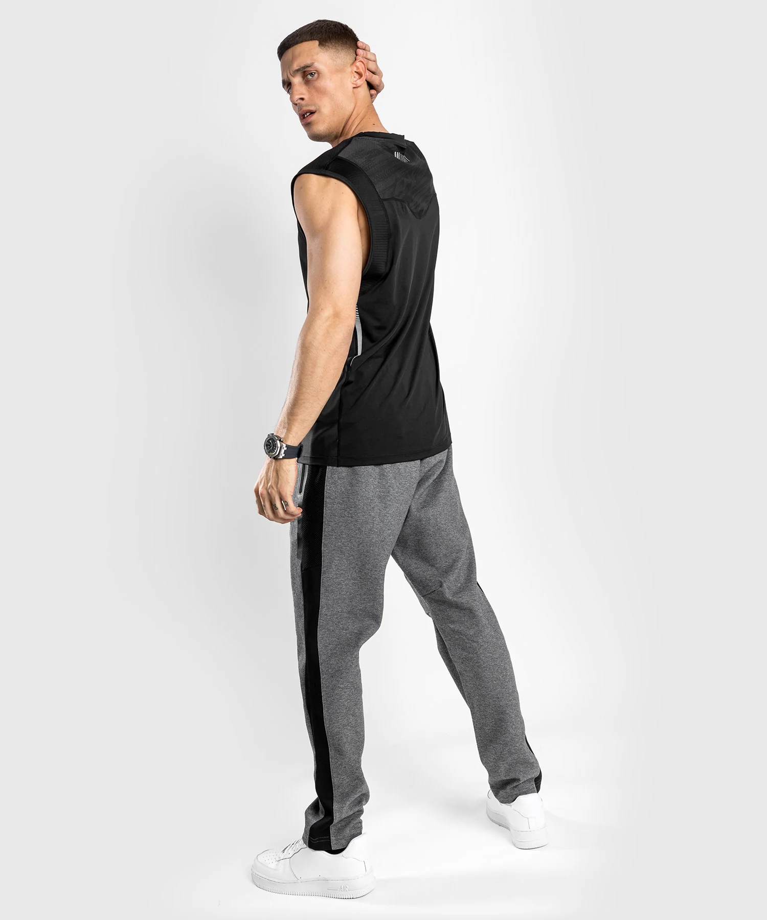 Pantalon de Jogging Venum Contender Evo - Gris Foncé Chiné - Image 3