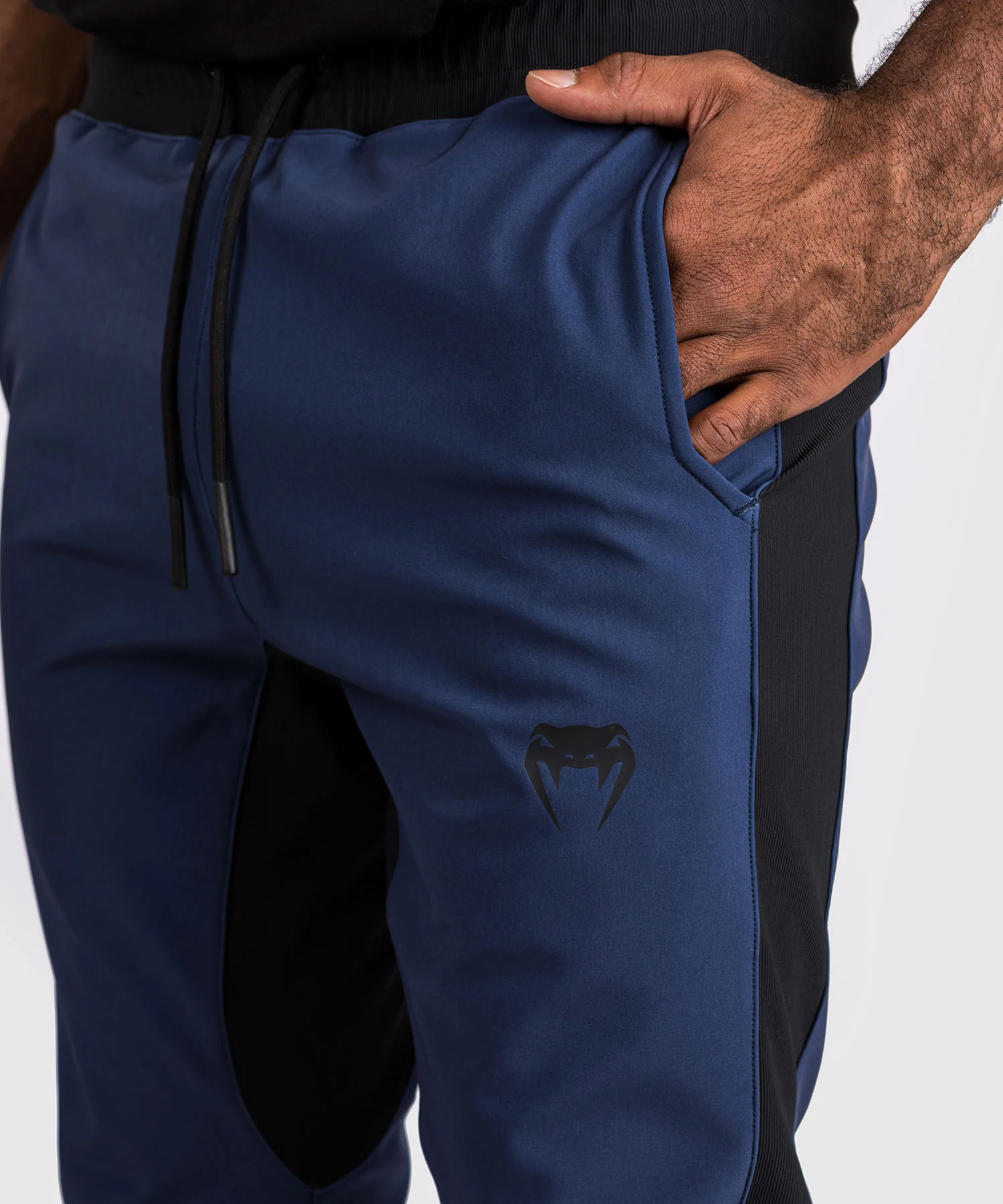 Pantalon de jogging Venum Laser 3.0 - Noir/Bleu - Image 6