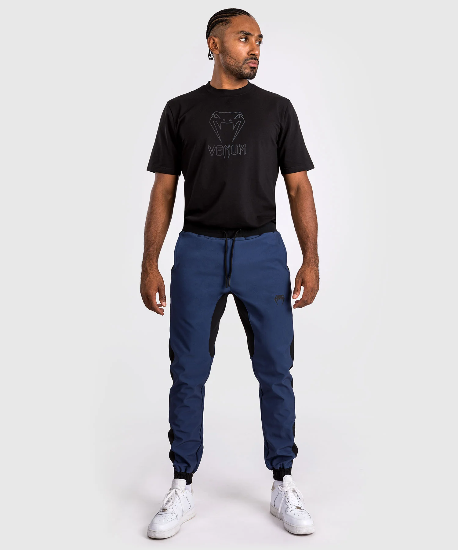 Pantalon de jogging Venum Laser 3.0 - Noir/Bleu - Image 7