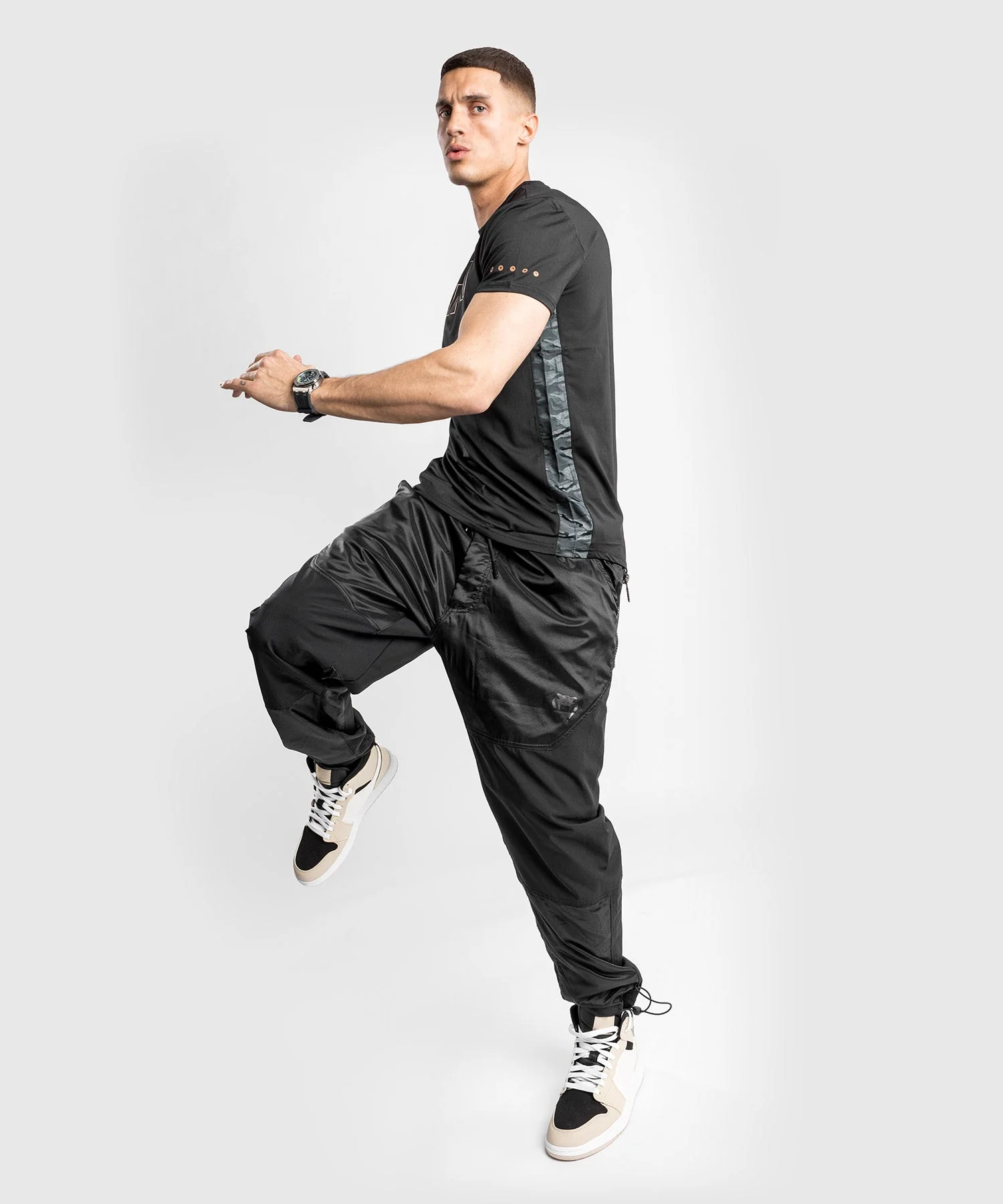 Pantalon de jogging Venum Laser XT - Oversize - Noir/Noir - Image 5
