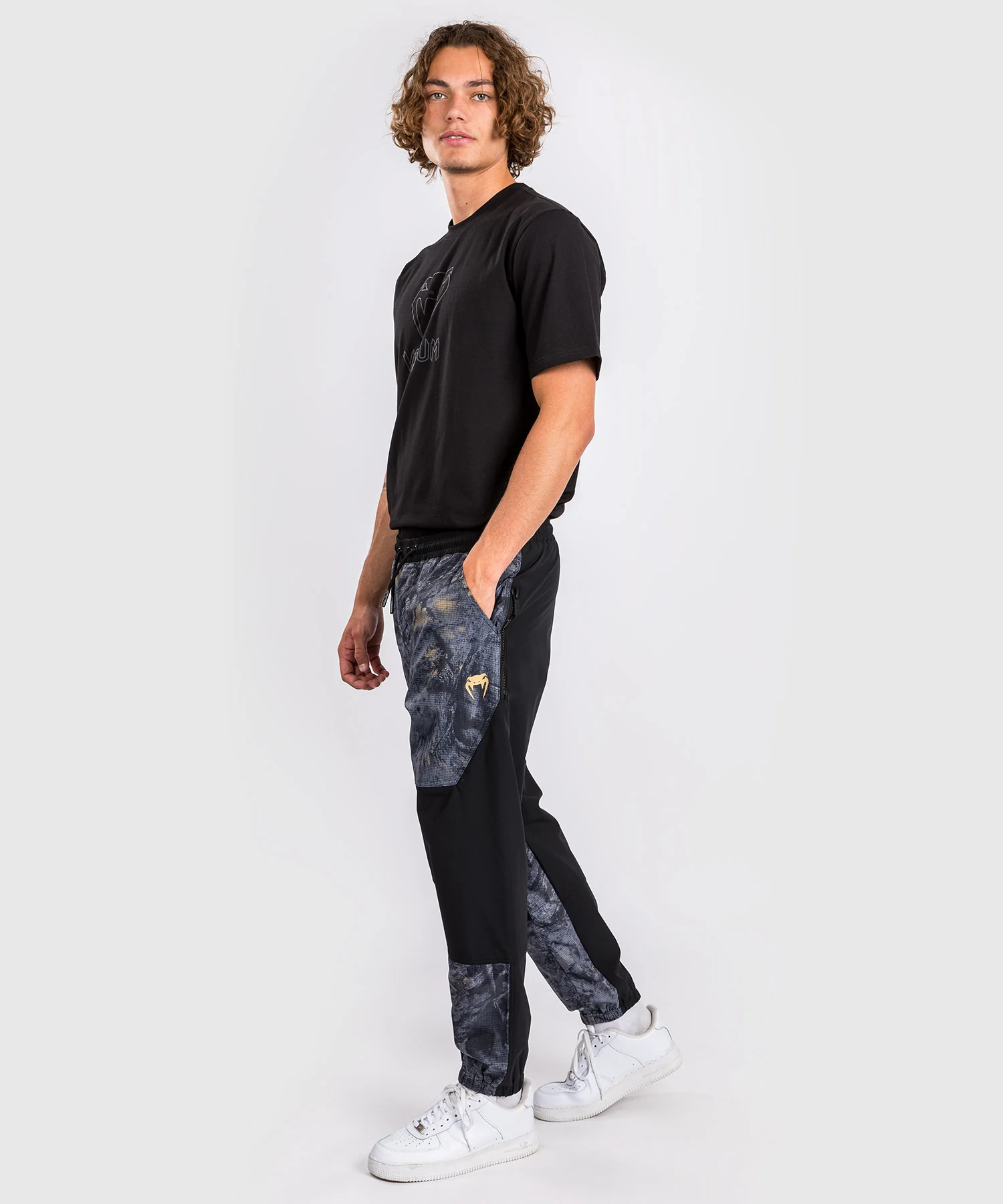 Pantalon de Jogging Venum Laser XT Realtree Noir/Camouflage Foncé - Image 6