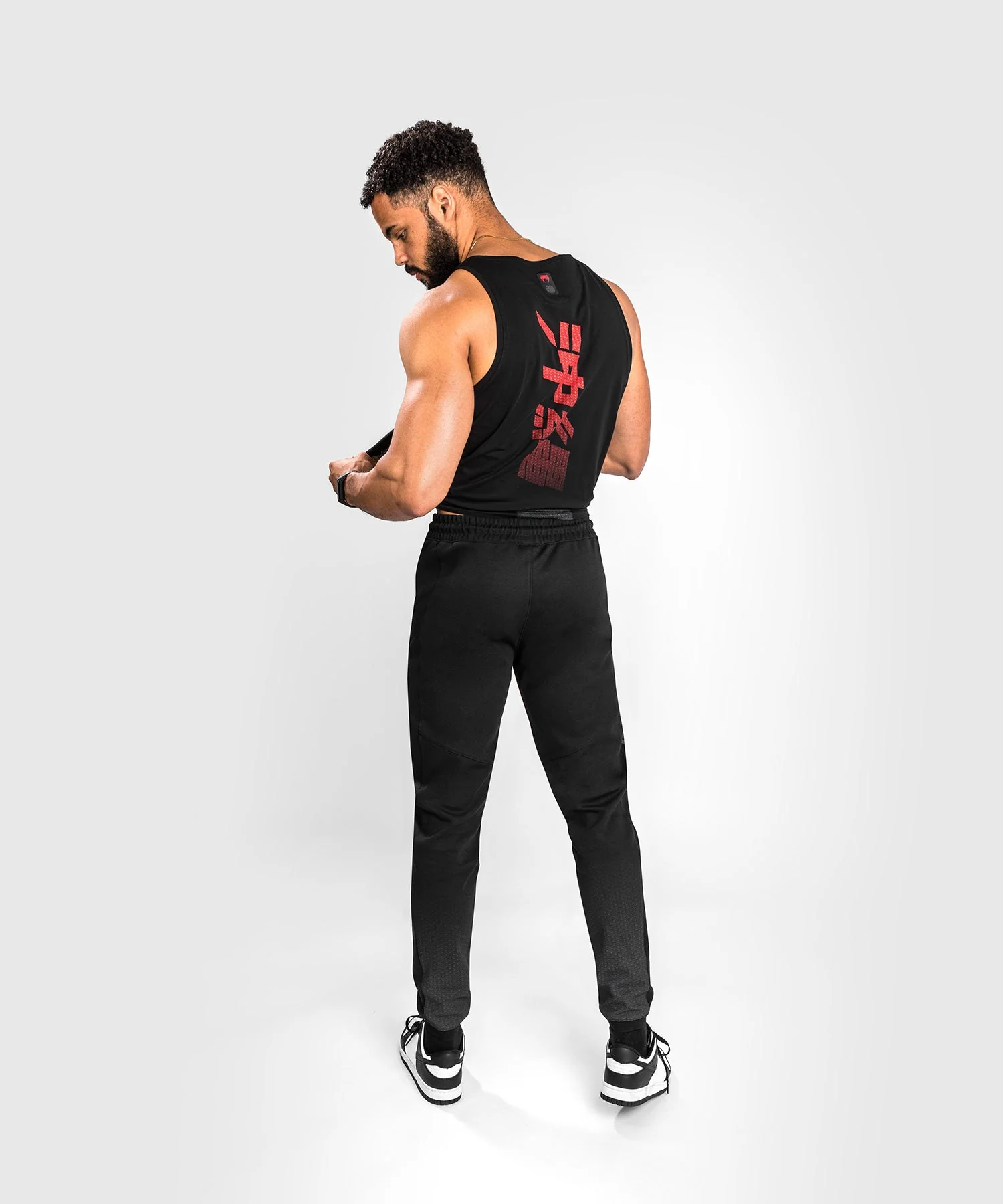 Pantalon De Jogging Venum Okinawa 3.0 - Noir/Rouge - Image 6