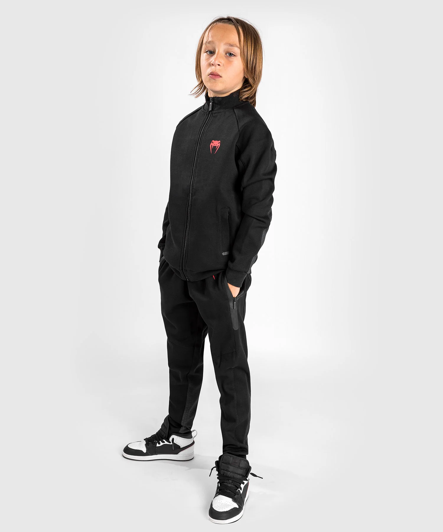 Pantalon De Jogging Venum Okinawa 3.0 - Pour Enfants - Noir/Rouge - Image 4