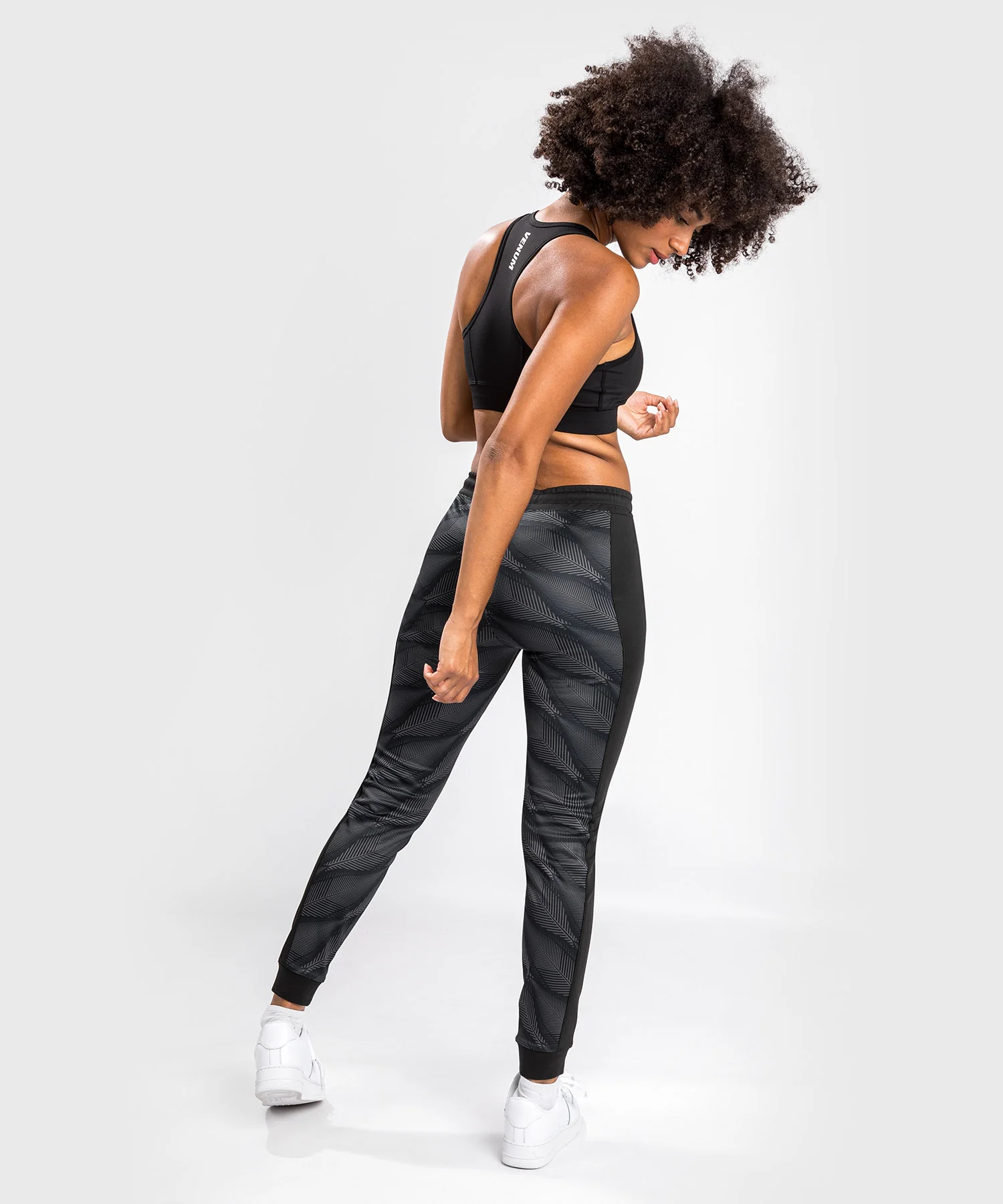 Pantalon de Jogging Venum Phantom - Pour Femmes - Noir/Rouge - Image 5