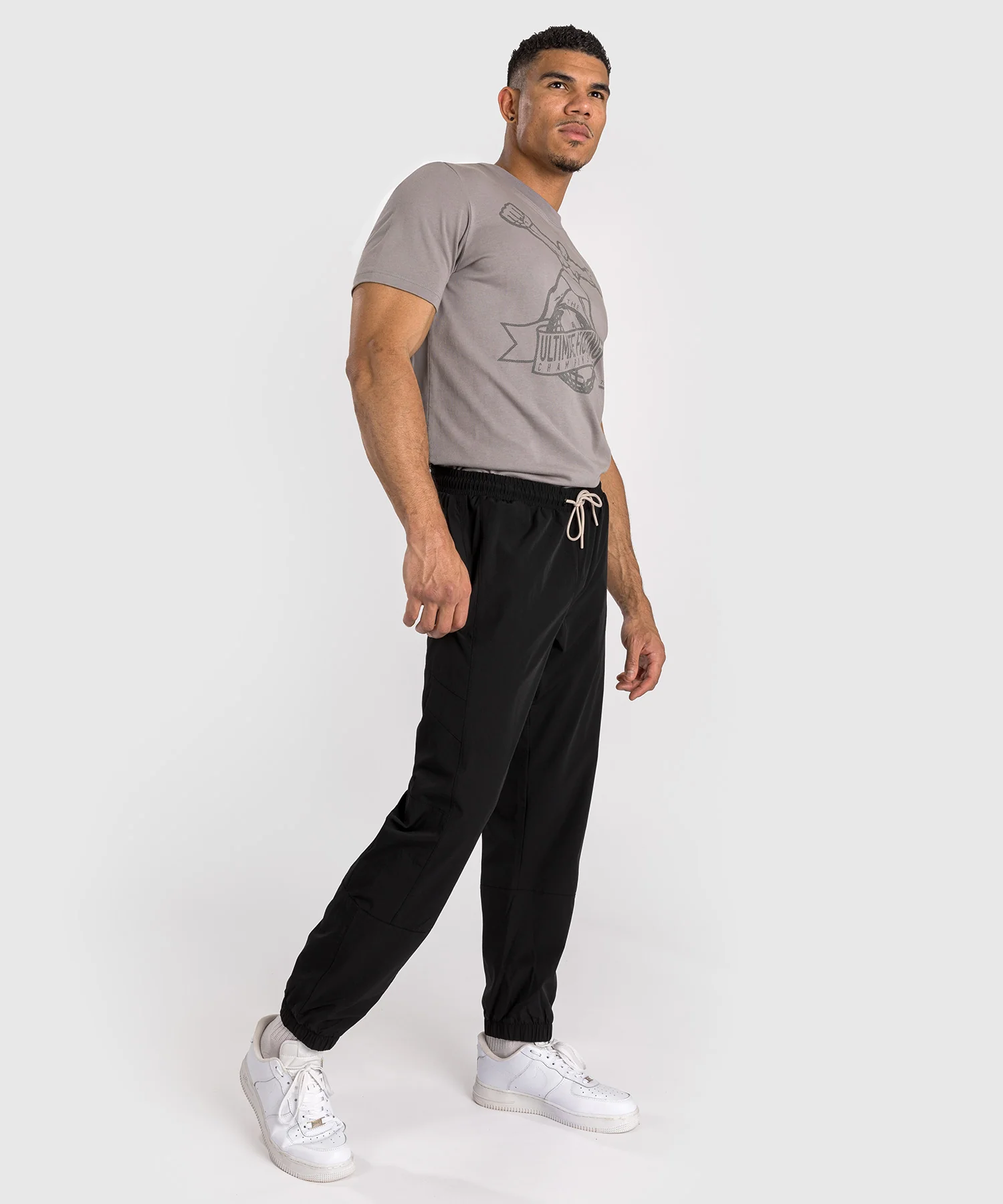 Pantalon de survêtement Venum Attack 90 - Noir/Blanc - Image 6