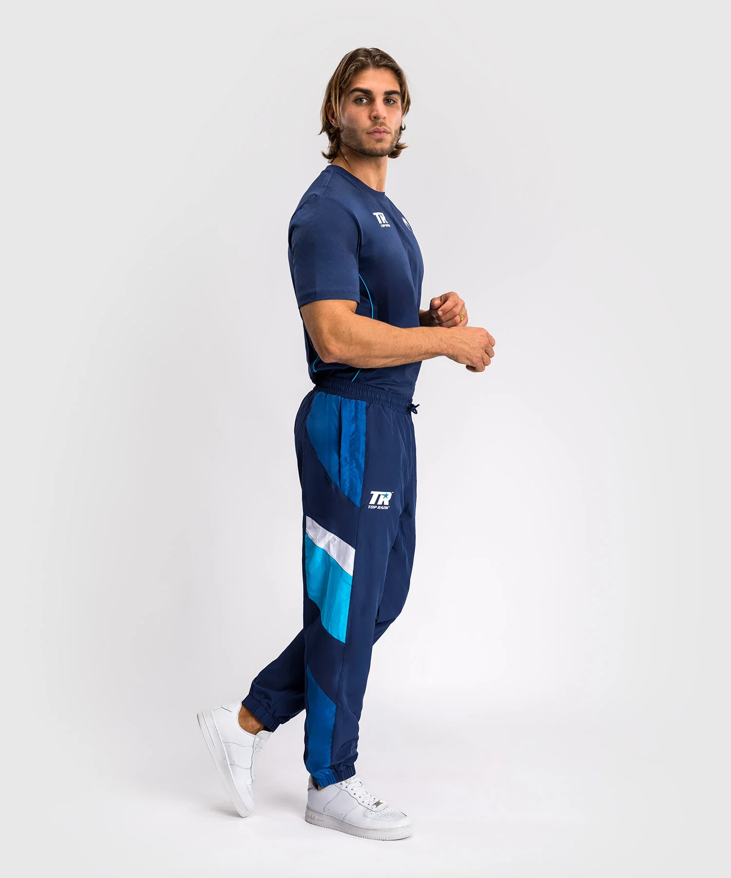 Pantalon de Survêtement Venum x Top Rank Original pour Hommes - Bleu Marine - Image 3