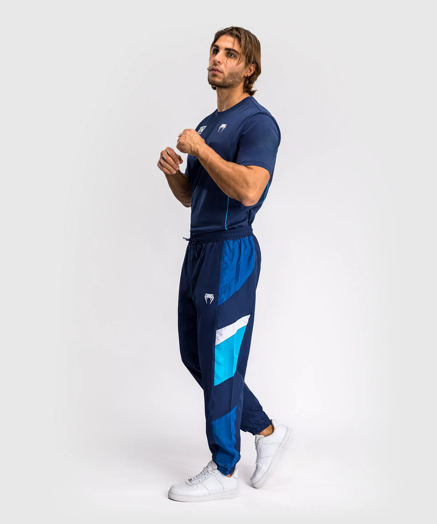Pantalon de Survêtement Venum x Top Rank Original pour Hommes - Bleu Marine - Image 6