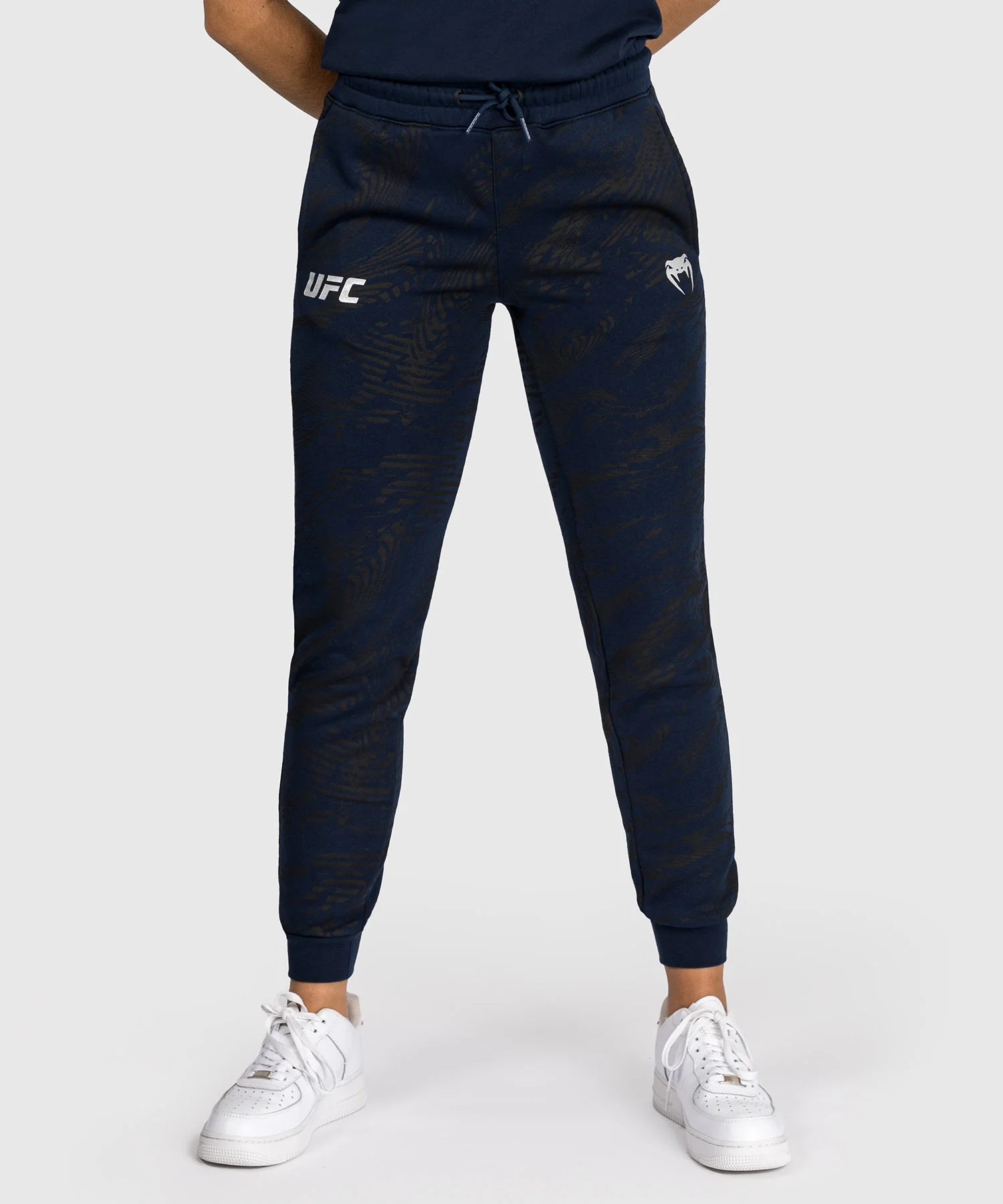 Pantalon en Coton pour Femmes UFC Fusion by Venum Fight Week - Bleu Océanique