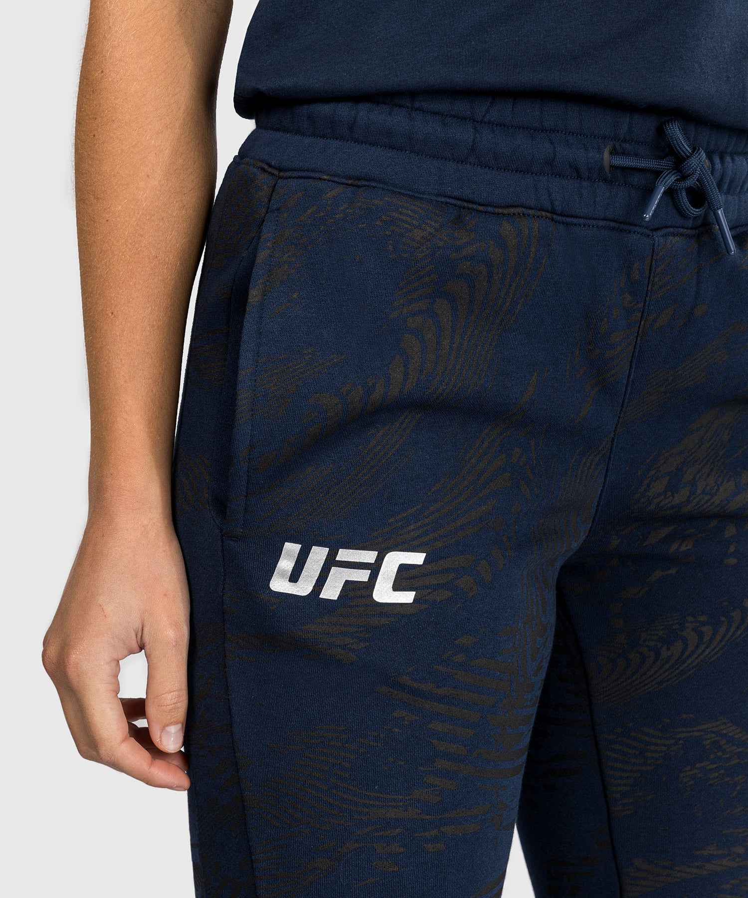 Pantalon en Coton pour Femmes UFC Fusion by Venum Fight Week - Bleu Océanique - Image 5