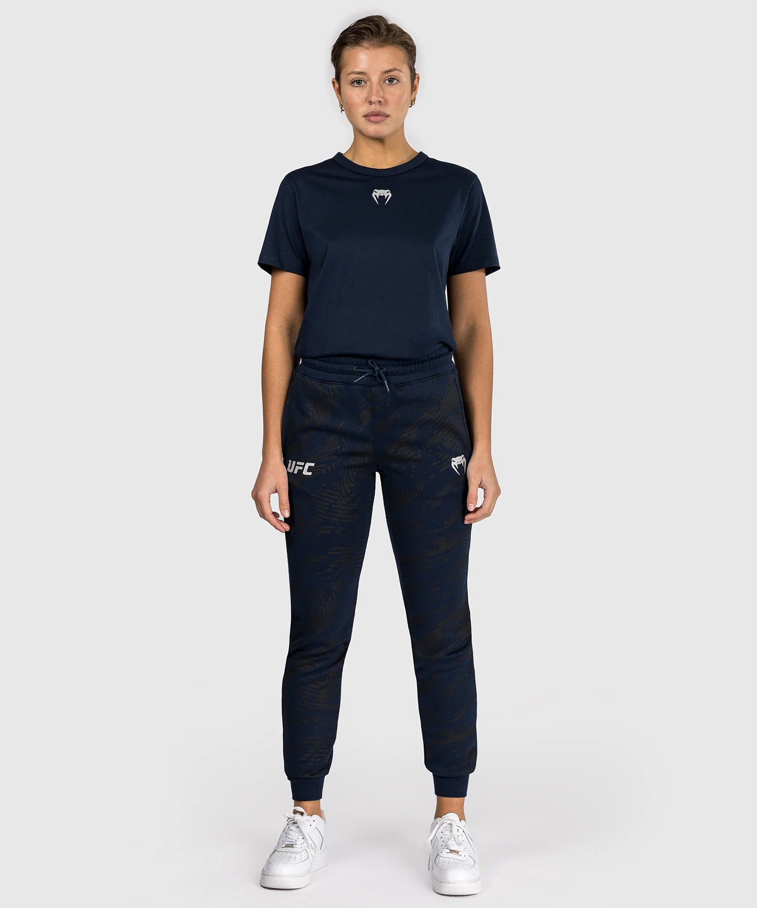 Pantalon en Coton pour Femmes UFC Fusion by Venum Fight Week - Bleu Océanique - Image 6