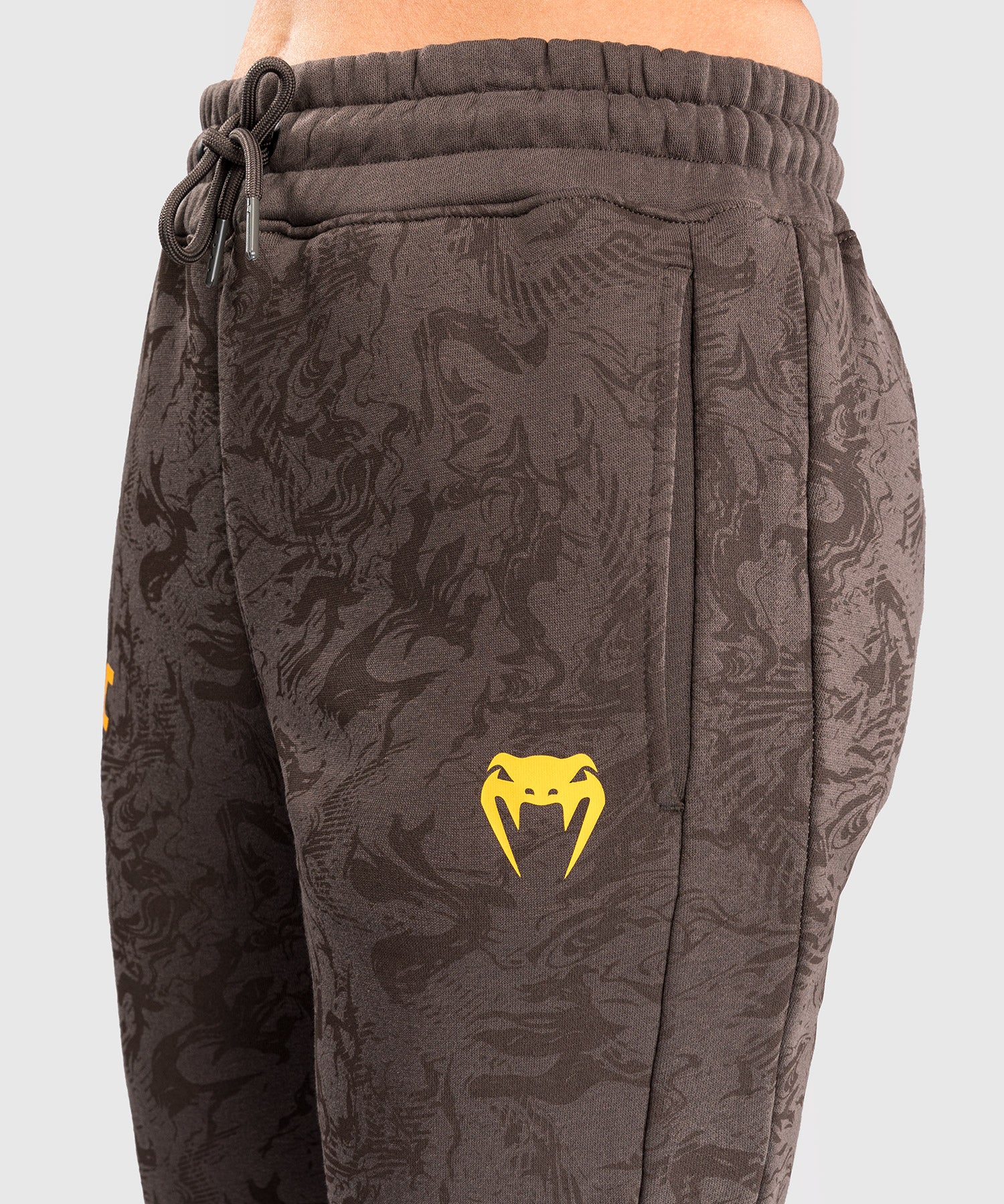 Pantalon en Coton pour Femmes UFC Fusion by Venum Fight Week - Marron Terrestre - Image 4