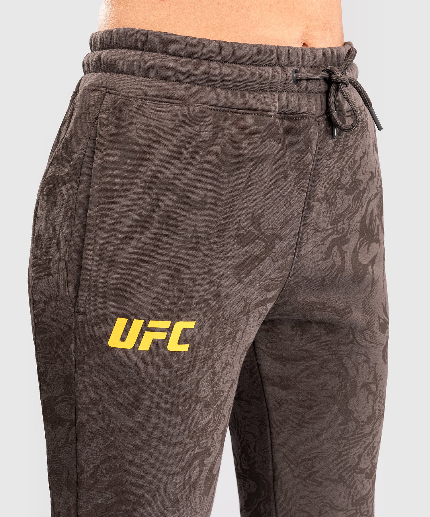 Pantalon en Coton pour Femmes UFC Fusion by Venum Fight Week - Marron Terrestre - Image 5