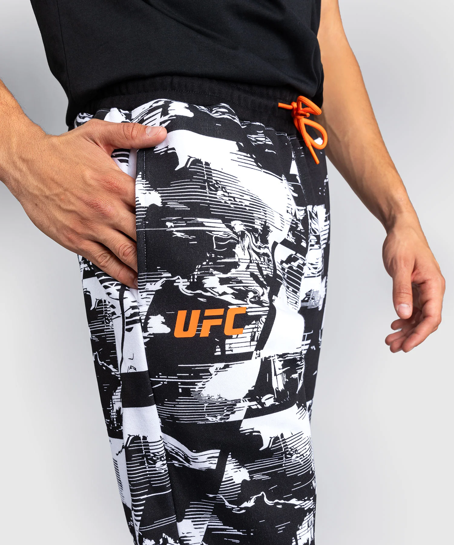 Pantalon Homme UFC Zenith by Venum Authentic Fight Week - Blanc - Image 2