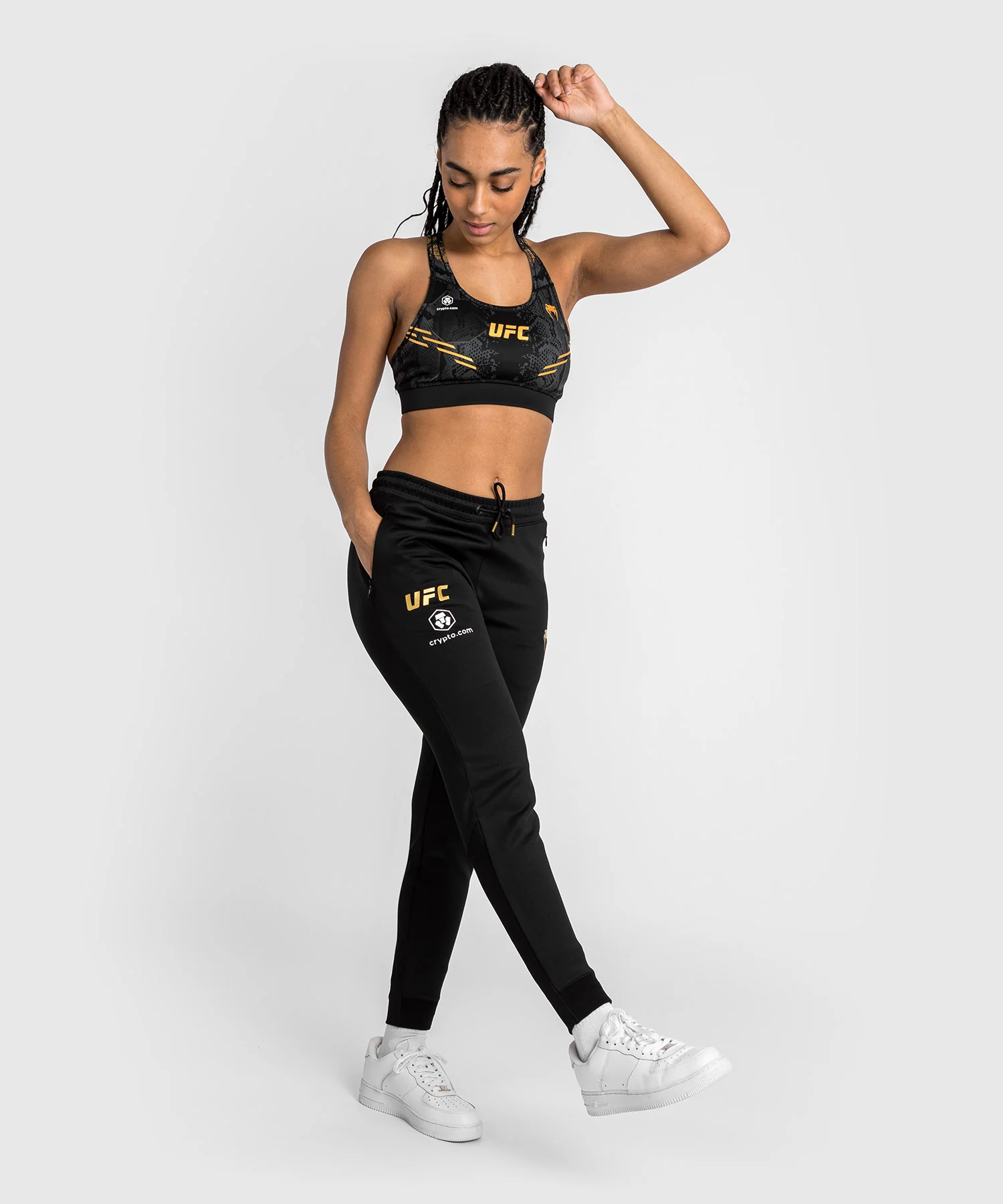 Pantalon Walkout pour Femmes UFC Adrenaline by Venum Authentic Fight Night - Champion - Image 3