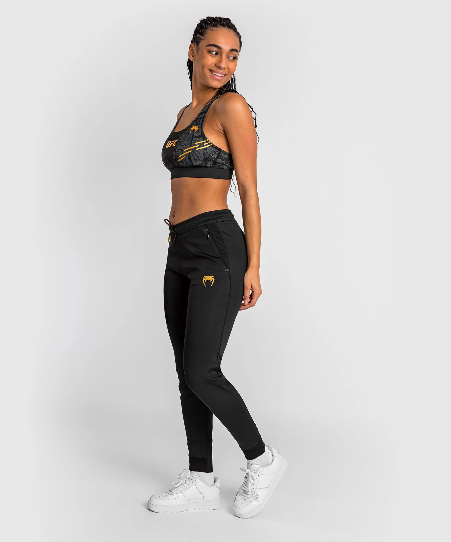 Pantalon Walkout pour Femmes UFC Adrenaline by Venum Authentic Fight Night - Champion - Image 4