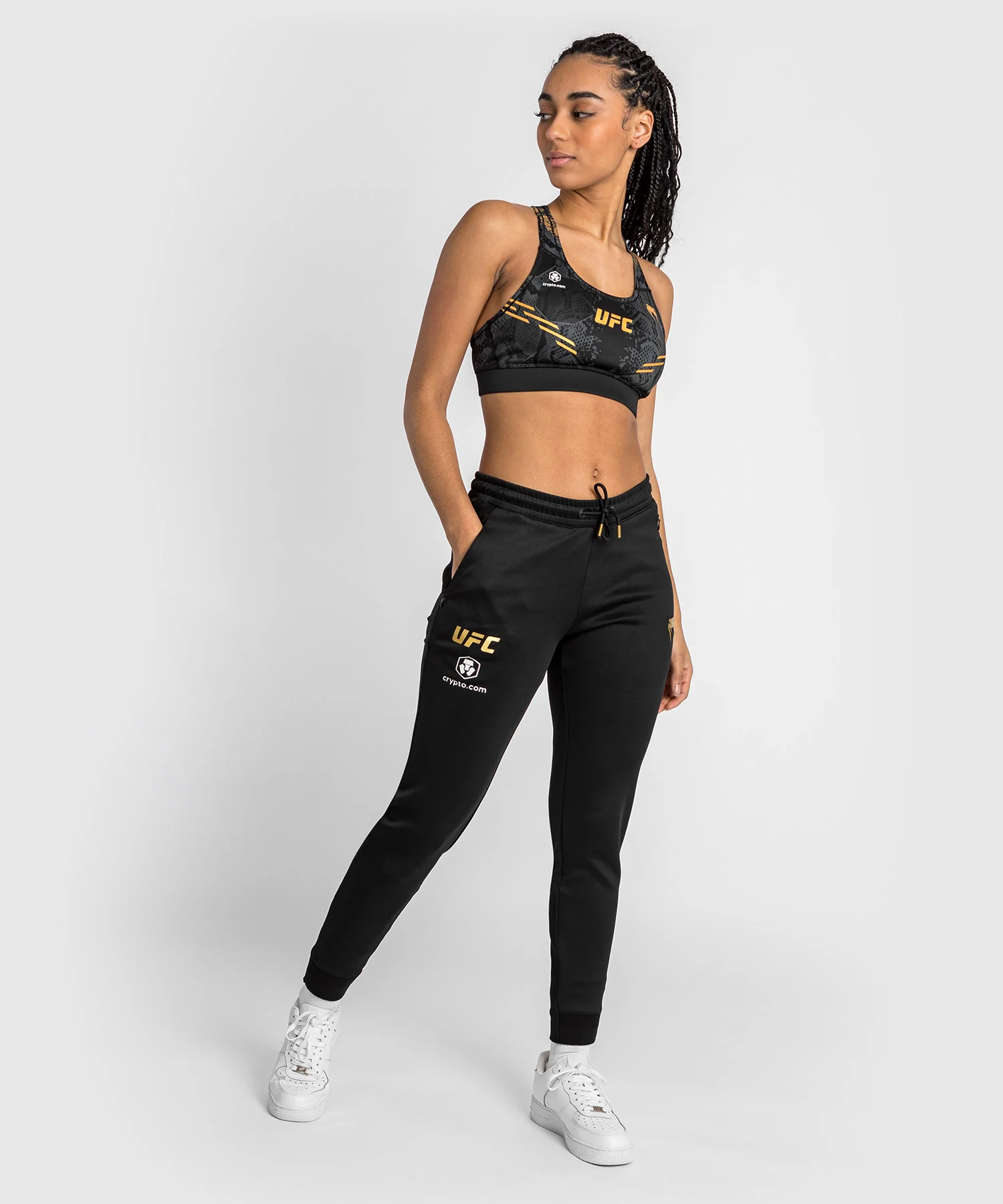 Pantalon Walkout pour Femmes UFC Adrenaline by Venum Authentic Fight Night - Champion - Image 5