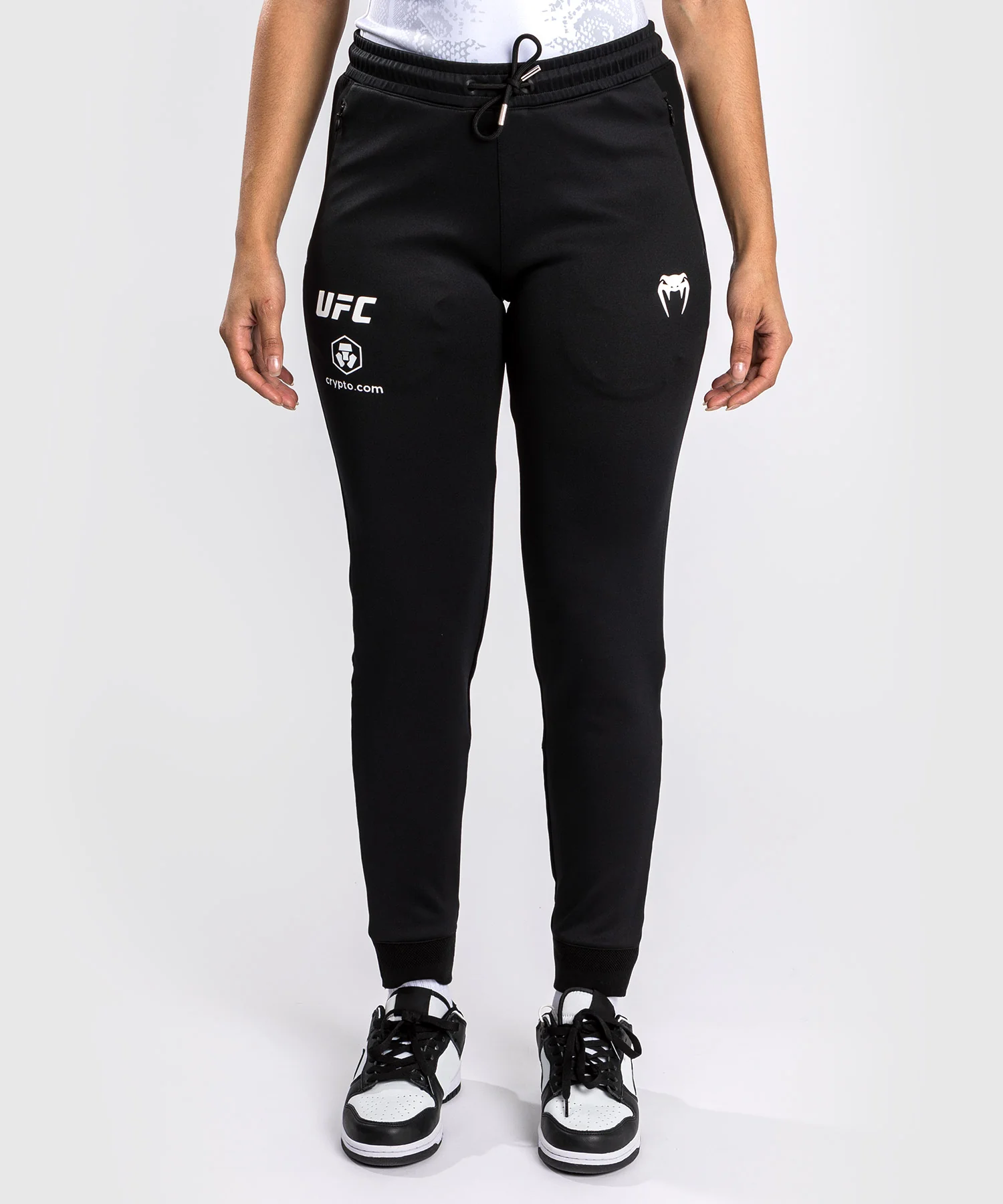 Pantalon Walkout pour Femmes UFC Adrenaline by Venum Authentic Fight Night - Noir
