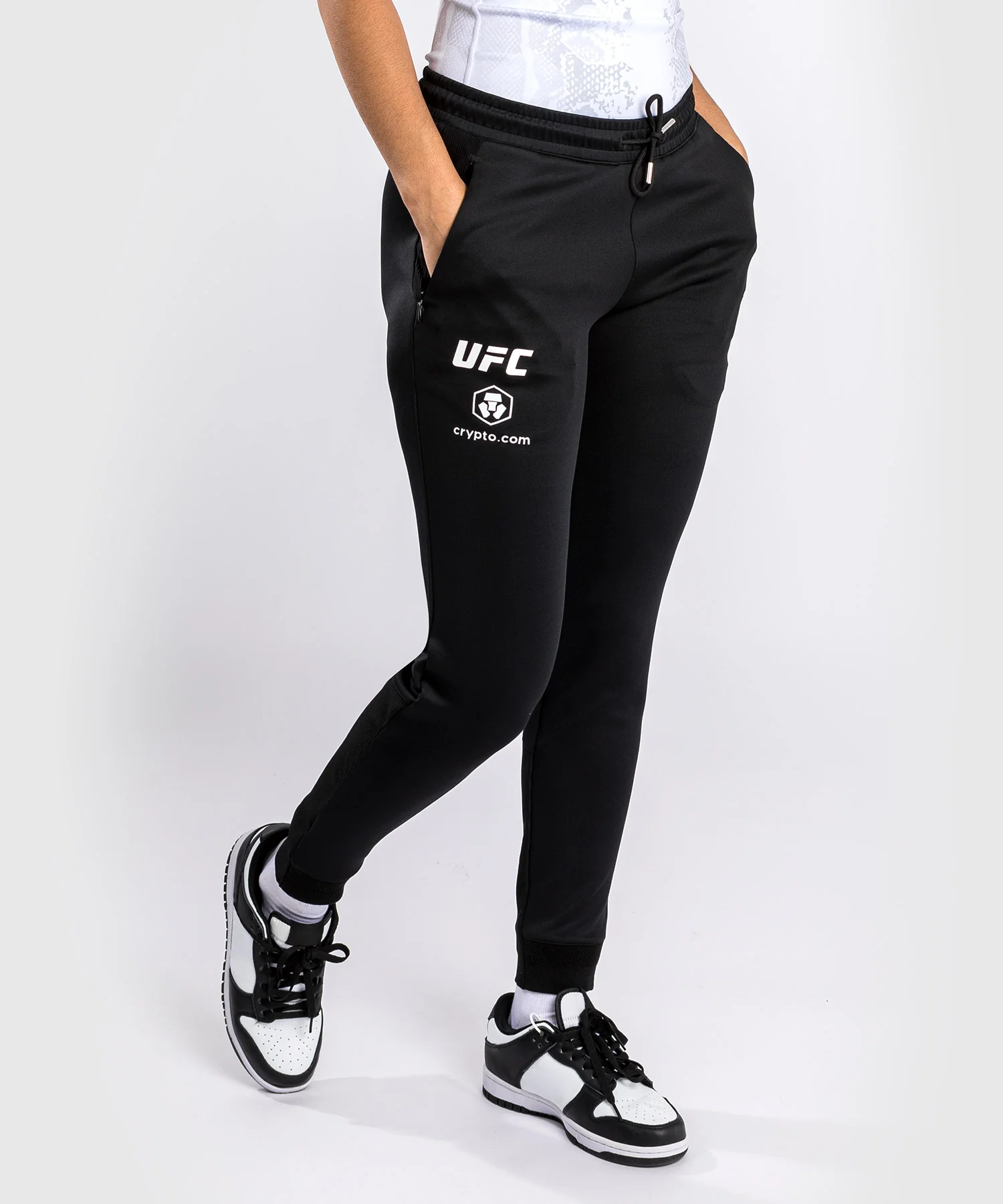 Pantalon Walkout pour Femmes UFC Adrenaline by Venum Authentic Fight Night - Noir - Image 2