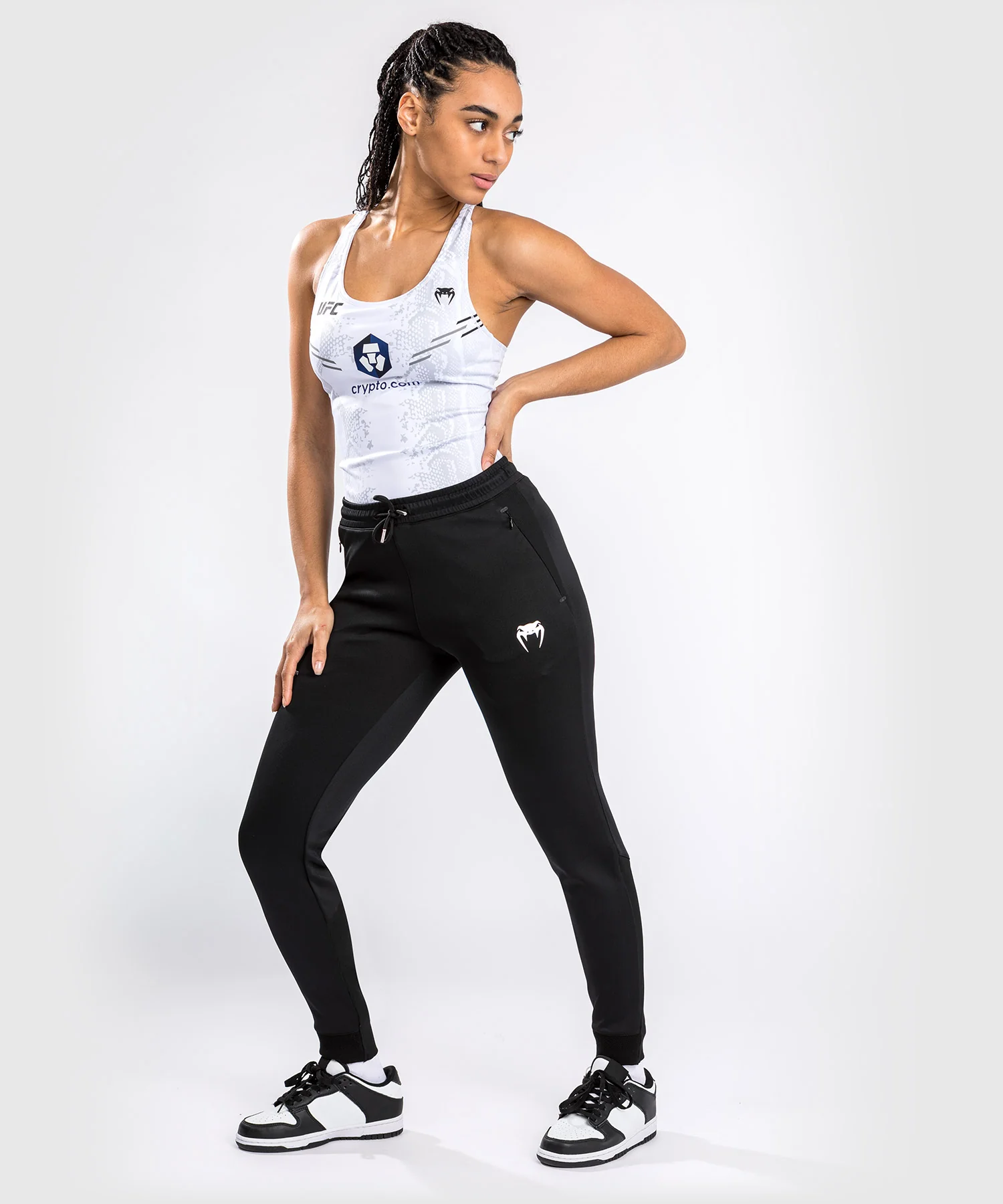 Pantalon Walkout pour Femmes UFC Adrenaline by Venum Authentic Fight Night - Noir - Image 4