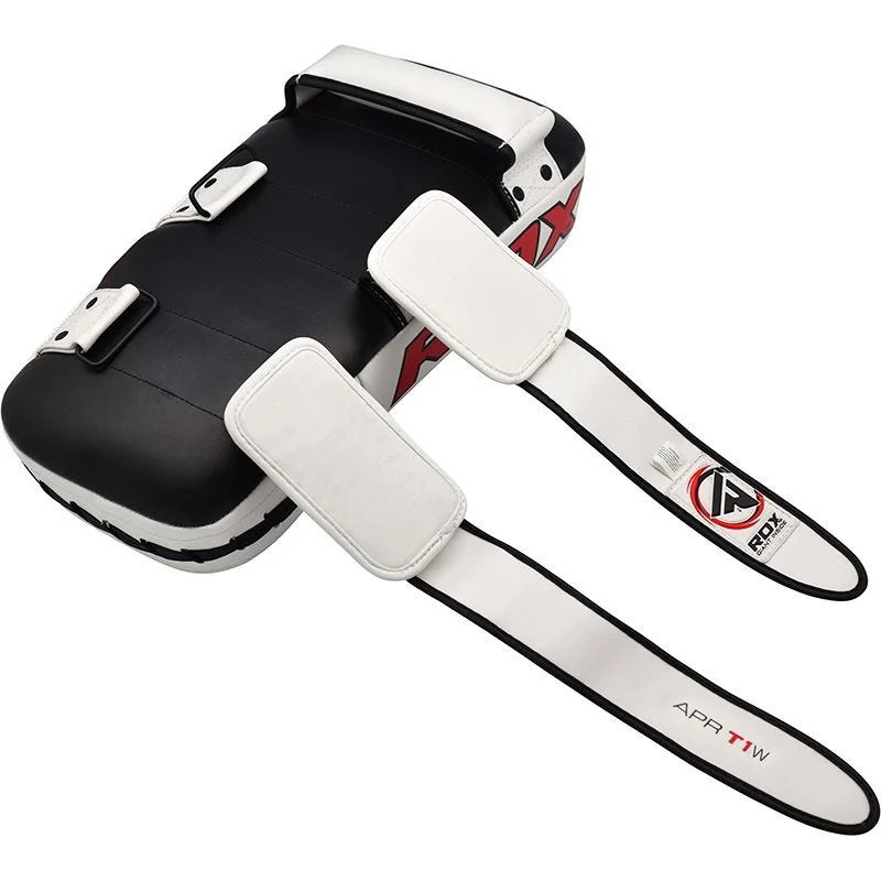 Pao de boxe courbé à l’unité RDX Sports - Noir/Blanc - Image 4