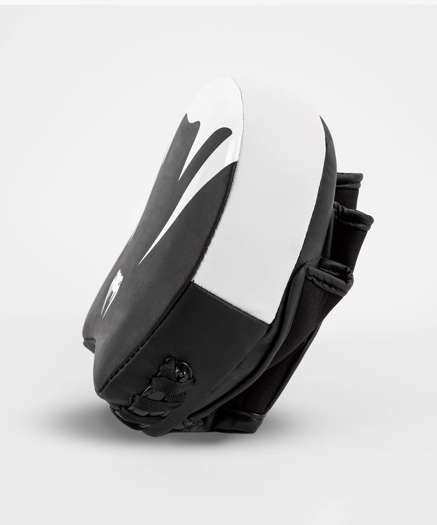Mitaines d’Entraînement Épaisses Venum Elite Mini Cuir (Paire) – Noir/Blanc - Image 3