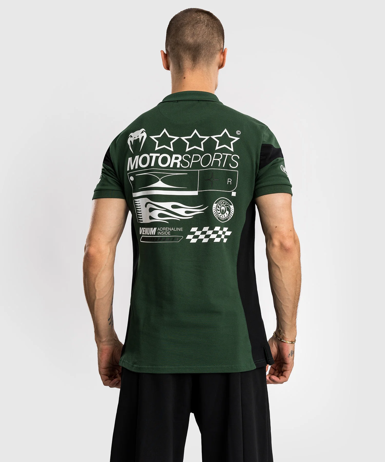 Polo en Coton Venum Motorsport - Vert Profond