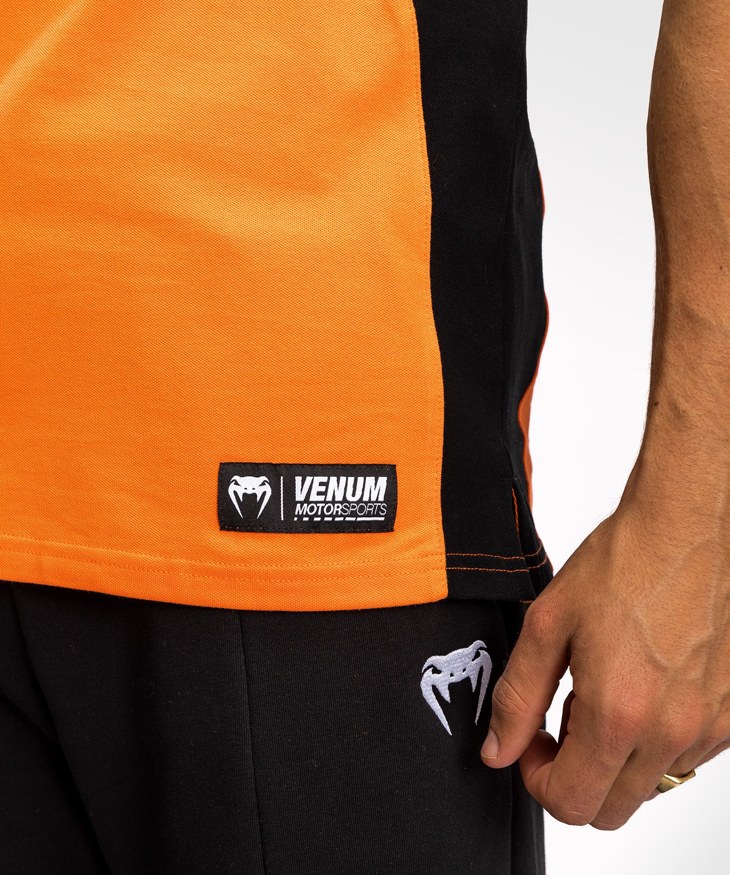 Polo en Coton Venum Motorsport - Mandarine - Image 5