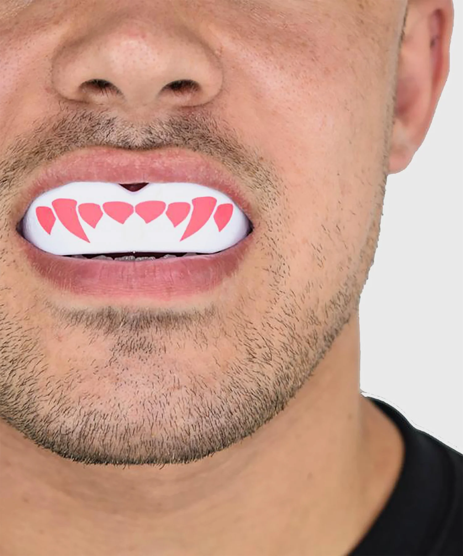 Protège-dents Safejawz Fangz - Adulte - Blanc/Rose - Image 4