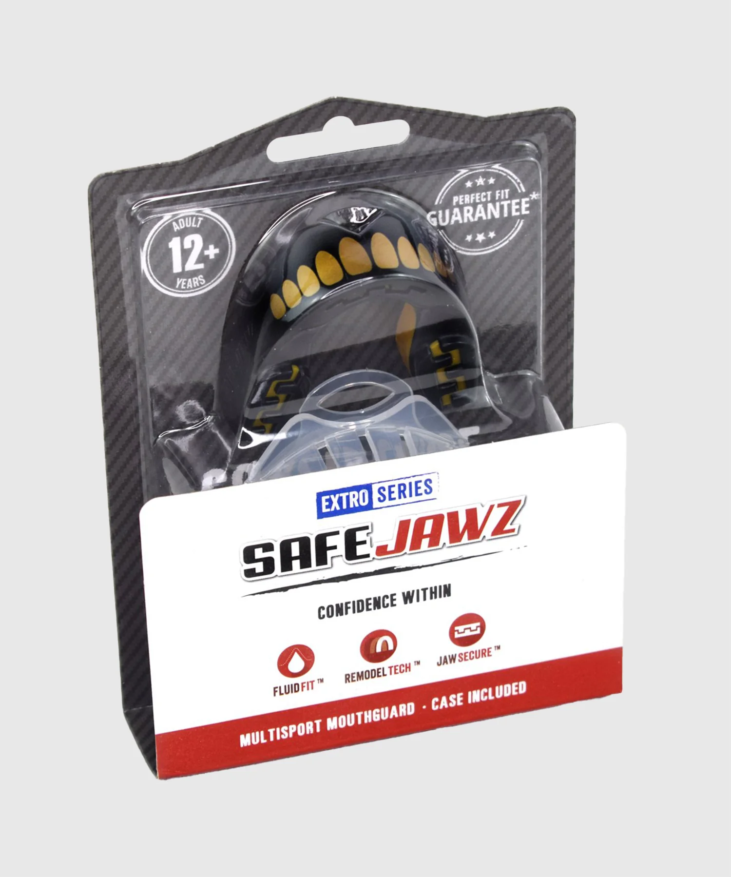 Protège-dents Safejawz Goldie - Adulte - Noir/Or - Image 6