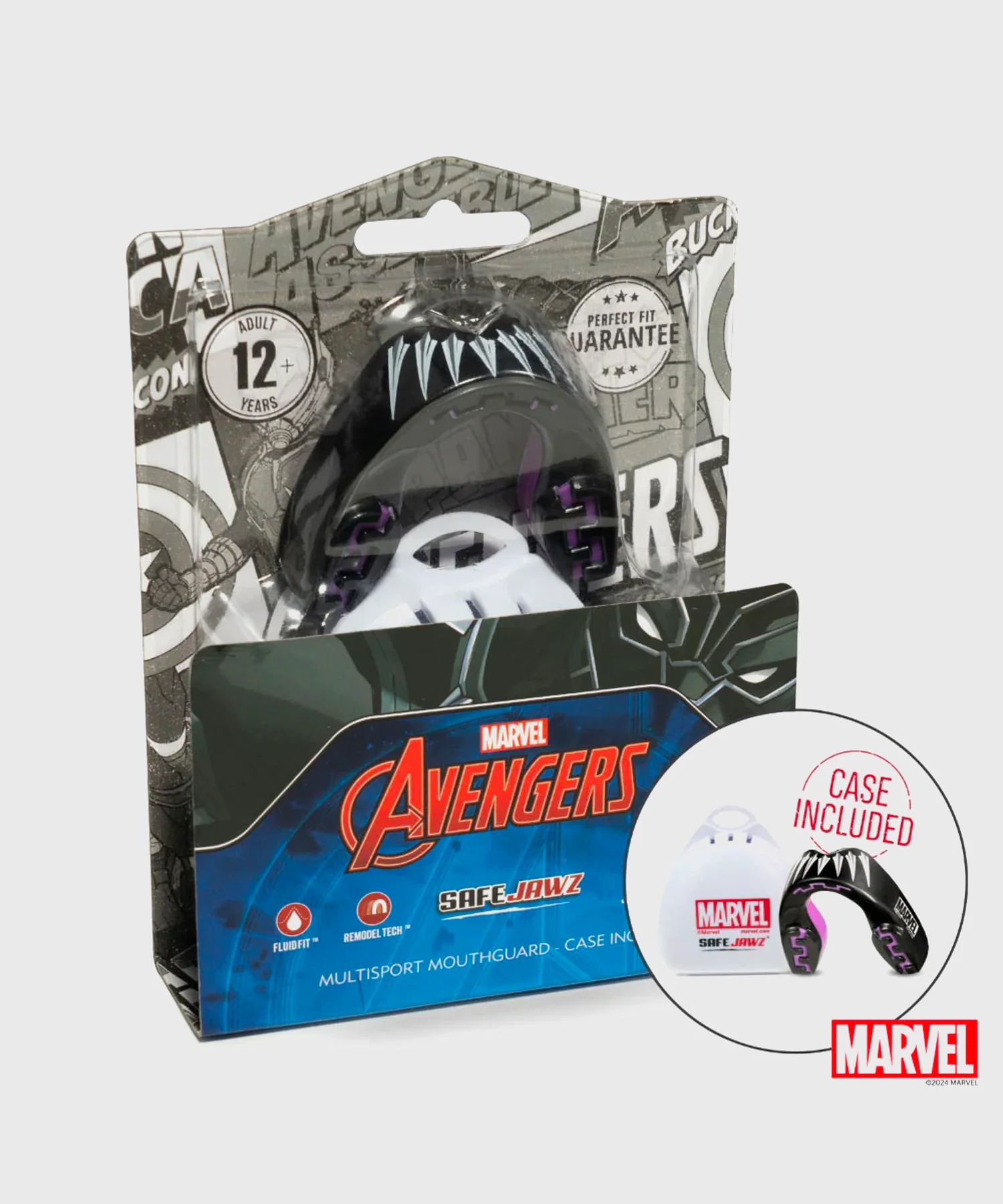 Protège-Dents Safejawz Marvel - Black Panther - Noir - Image 5