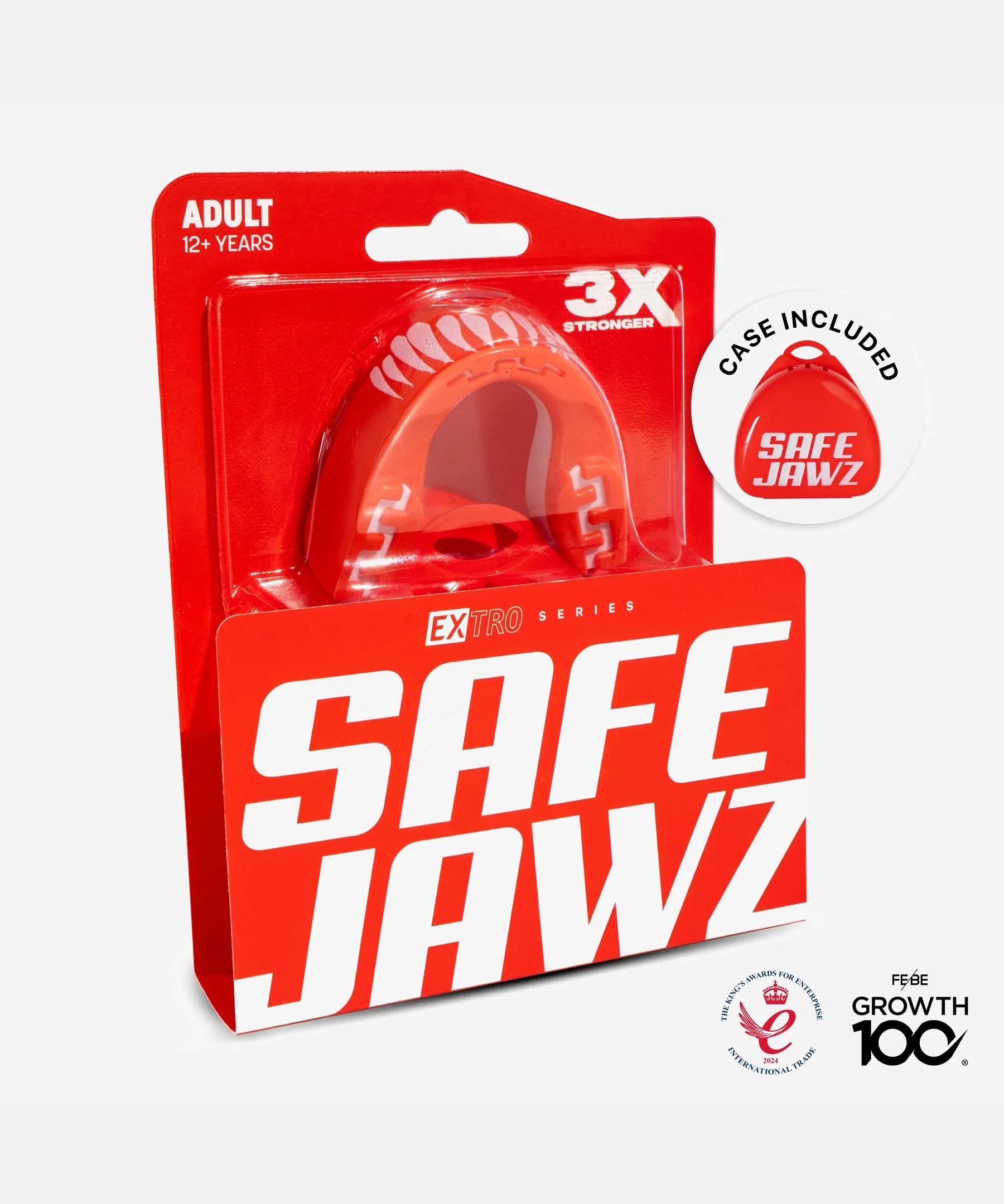 Protège-dents Safejawz Viper - Rouge - Image 5