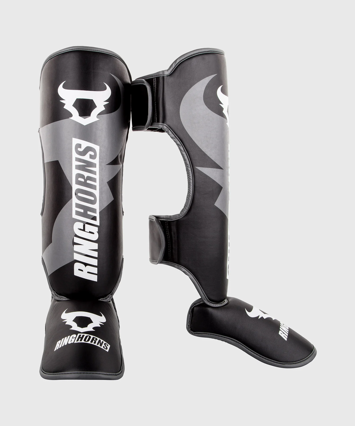 Protège-tibias et pieds Ringhorns Charger by Venum - Noir