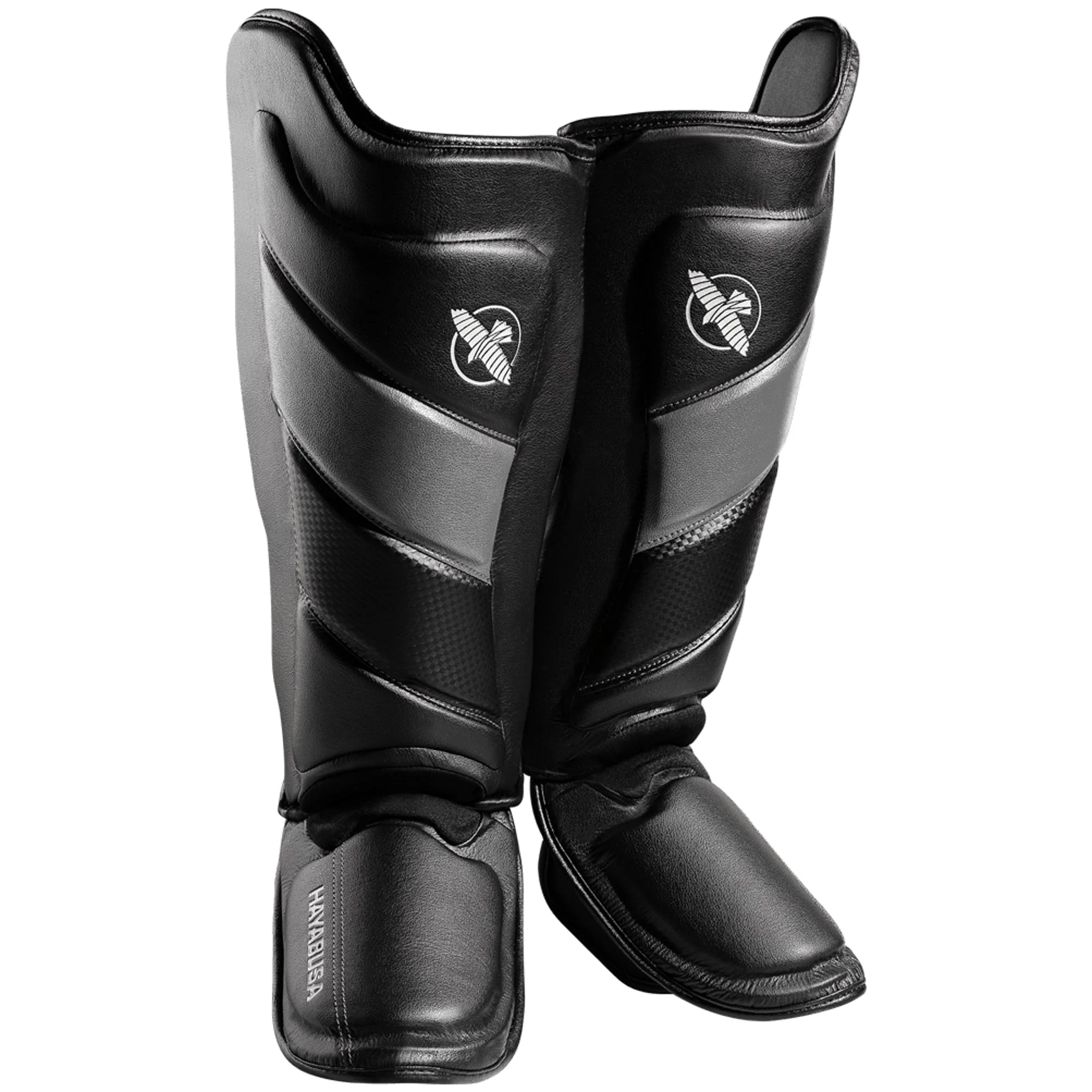 Protège-Tibias Hayabusa T3 - Noir/Gris