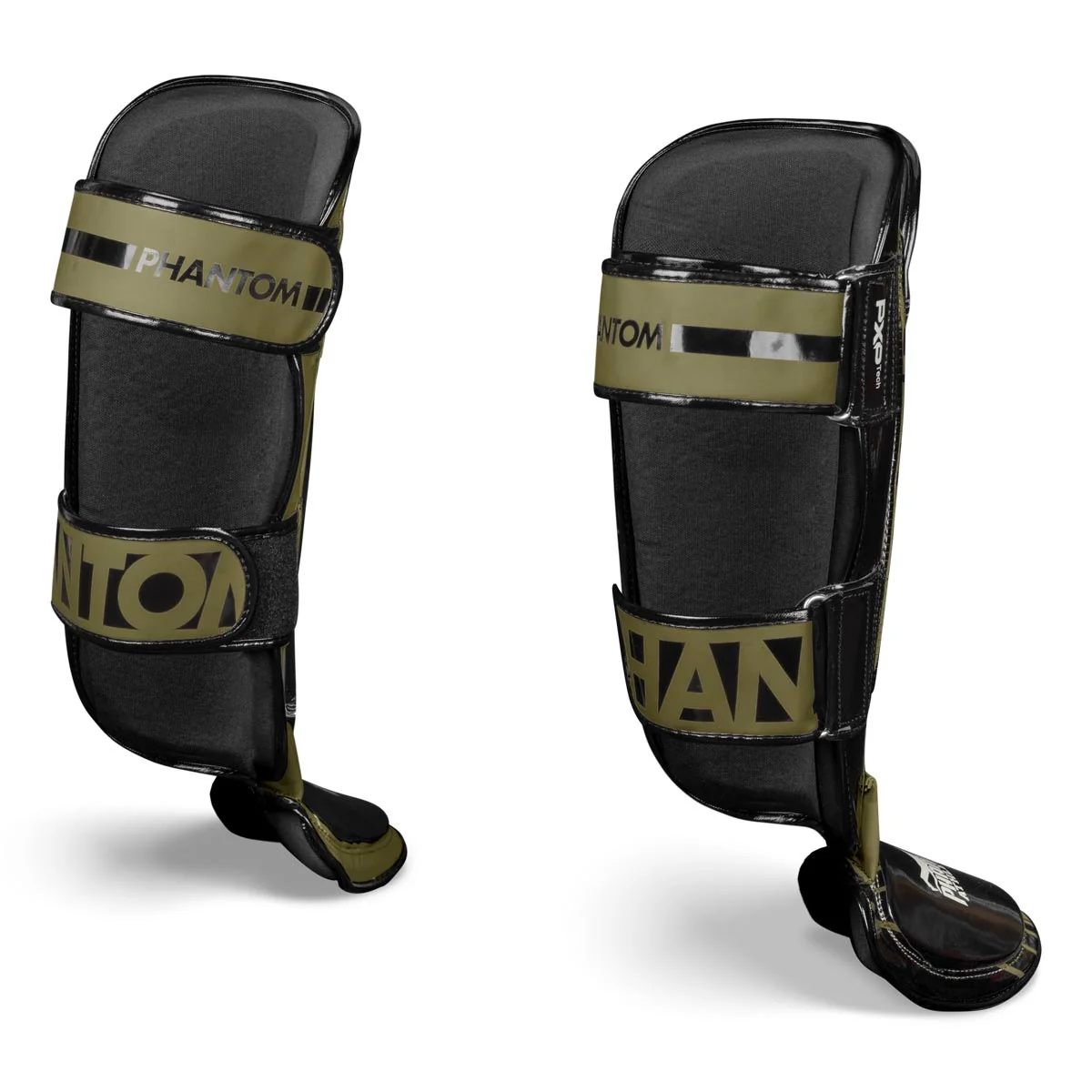 Protège-Tibias Phantom Athletics Apex Hybrid - Kaki - Image 2