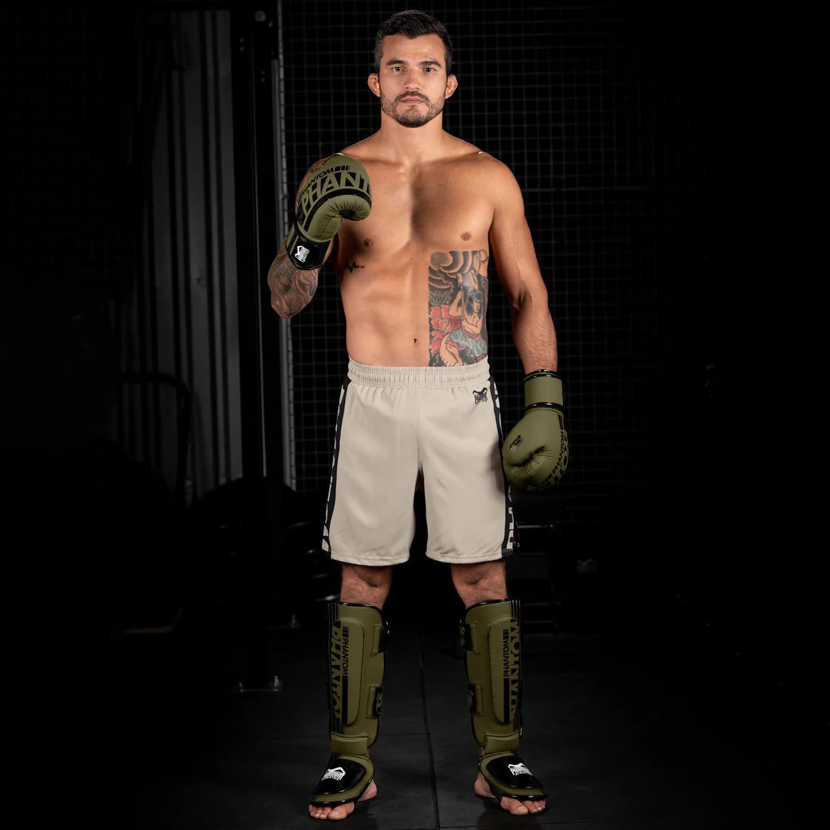 Protège-Tibias Phantom Athletics Apex Hybrid - Kaki - Image 7