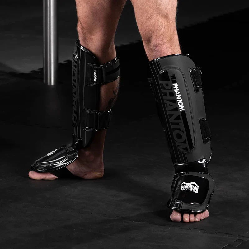 Protège-Tibias Phantom Athletics Apex Hybrid - Noir - Image 3