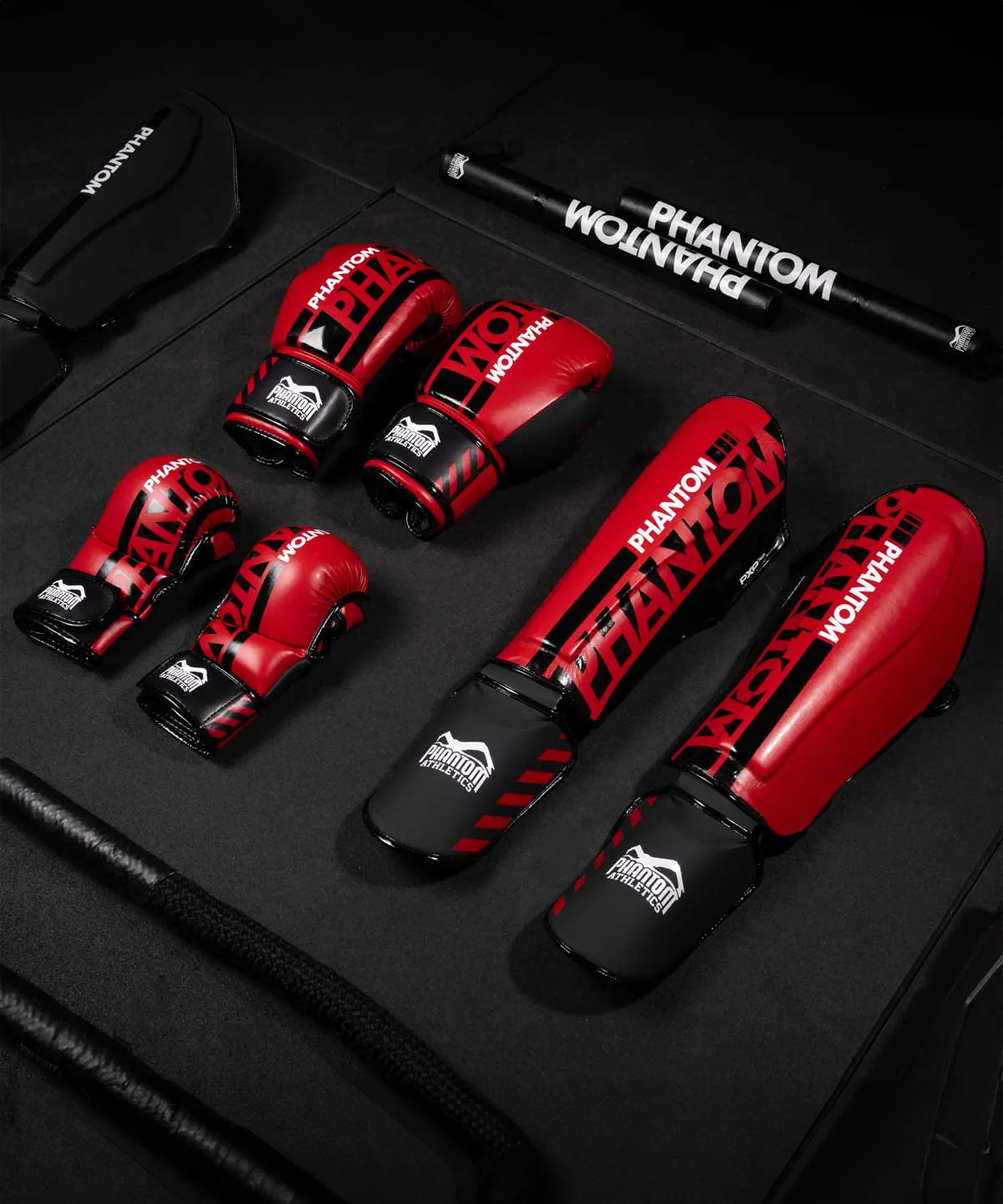 Protège-Tibias Phantom Athletics Apex - Rouge - Image 10