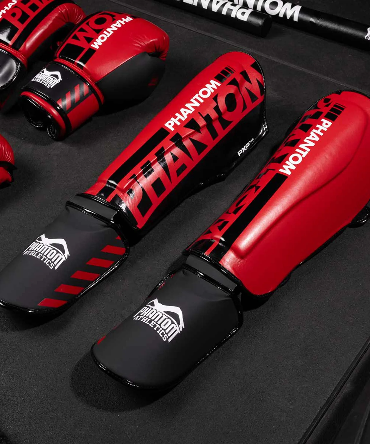 Protège-Tibias Phantom Athletics Apex - Rouge - Image 5