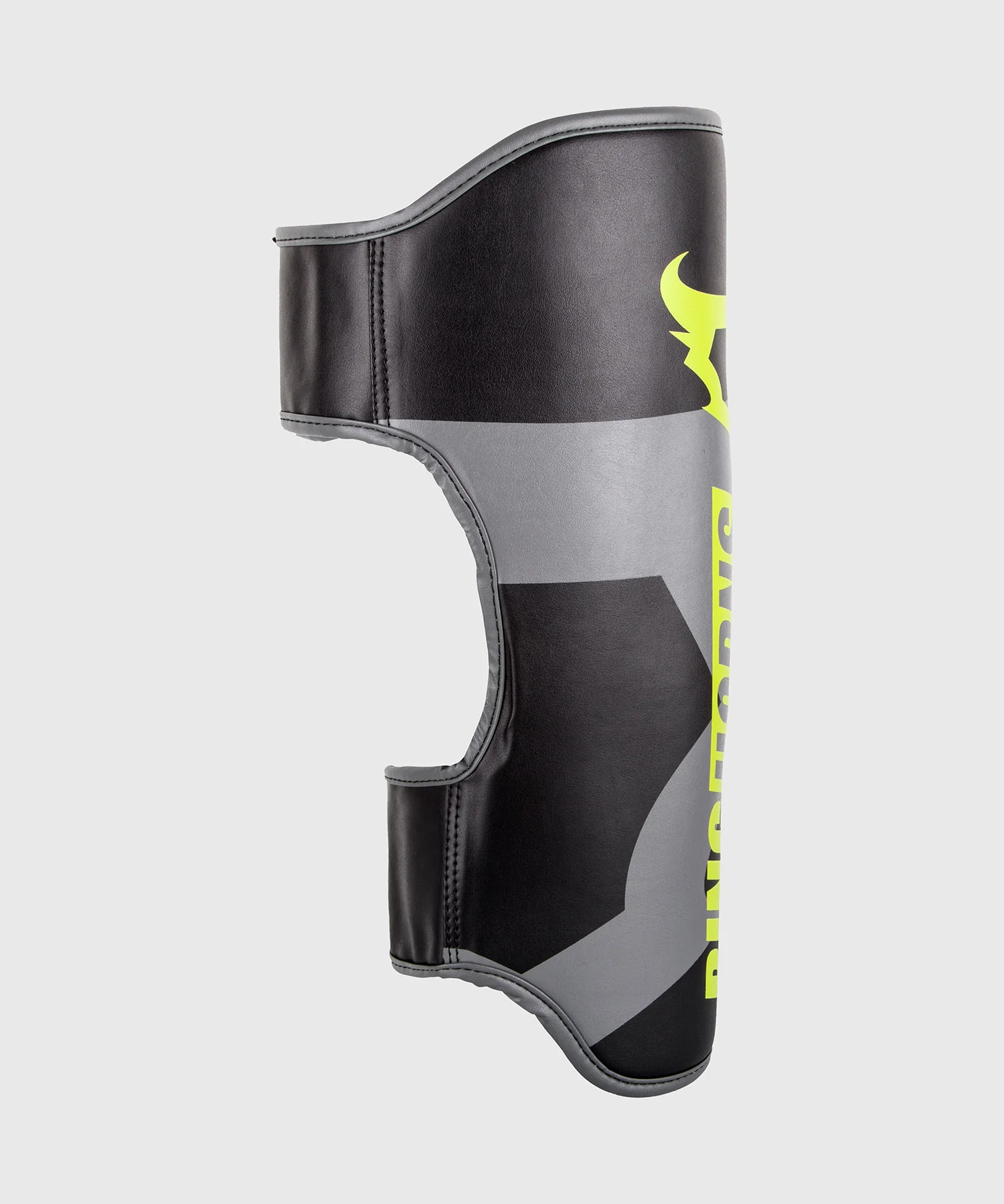 Protège-tibias Ringhorns Charger - Noir/Jaune fluo - Image 4