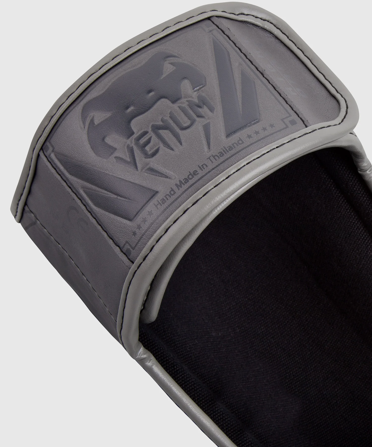 Protège-tibias Venum Elite - Gris - Image 3